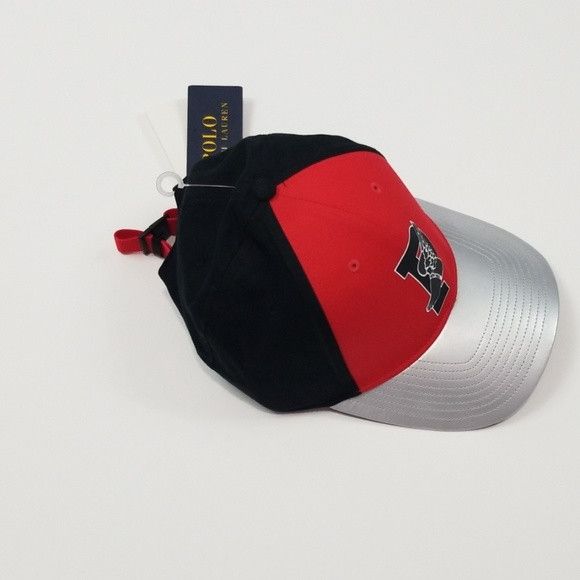 Polo Ralph Lauren POLO RALPH LAUREN "P-WING" STADIUM CAP COLOR BLOCKED - NWT Size ONE SIZE - 5 Thumbnail