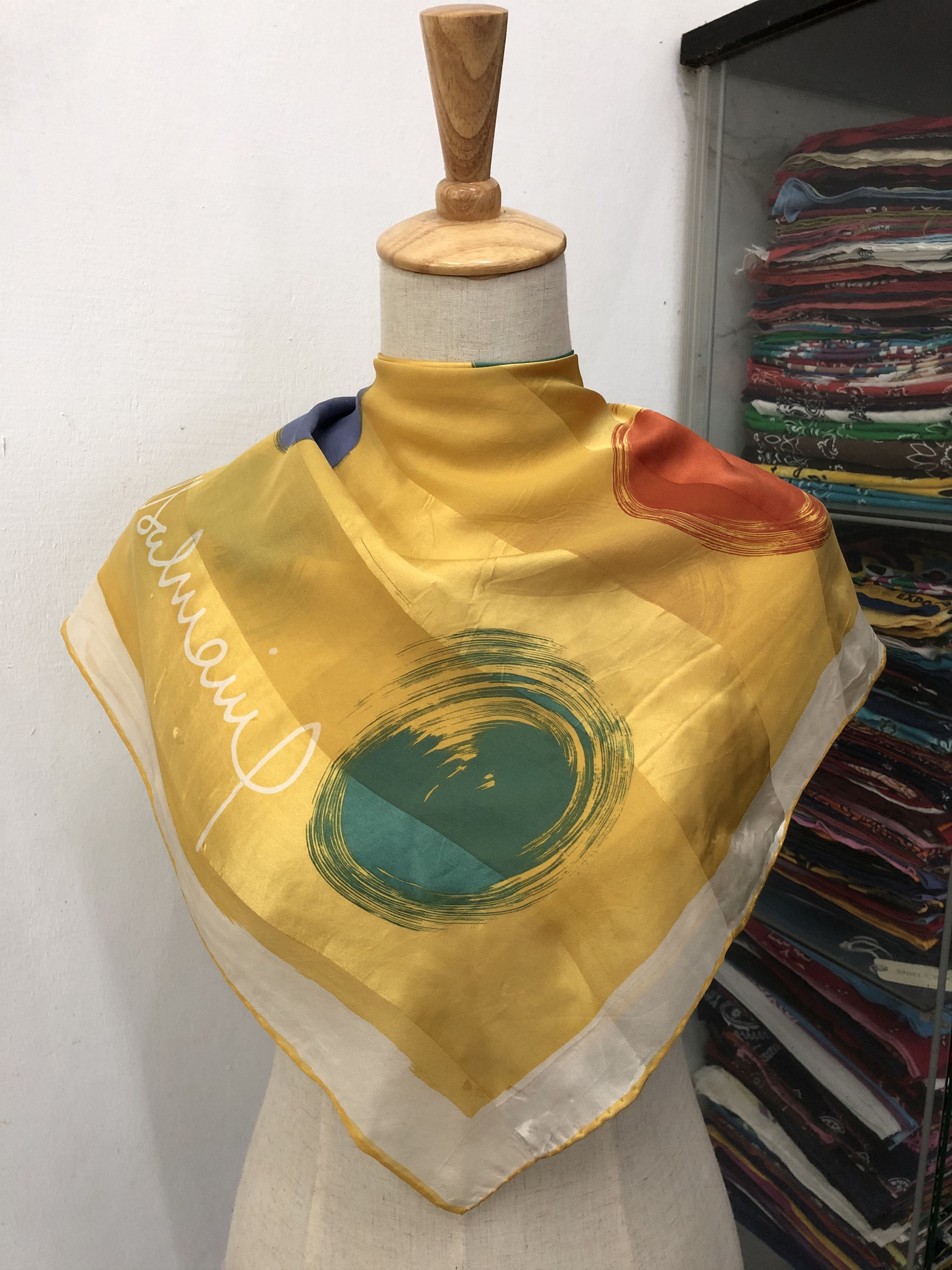 Pierre Balmain Vintage Pierre Balmain Silk Scarf Size ONE SIZE - 1 Thumbnail