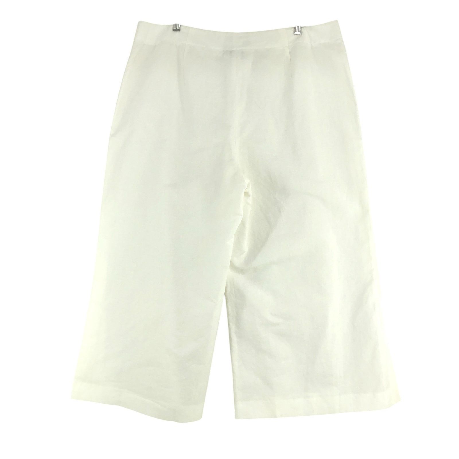 Lafayette 148 Lafayette 148 Size 16 Pants Wide Split Leg Cropped TINY FLAW Size 38" / US 16 / IT 52 - 5 Thumbnail