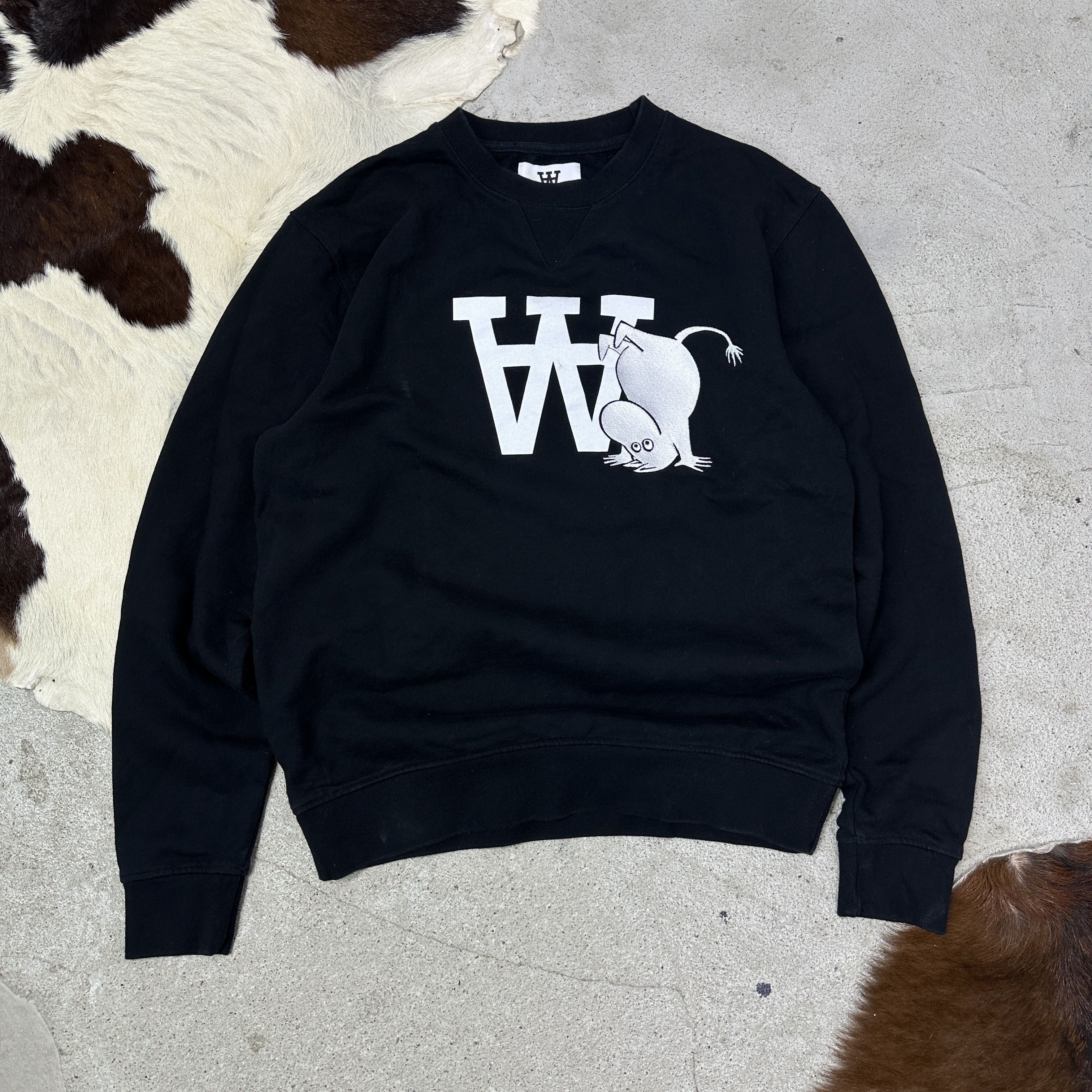 Wood Wood Vintage Streetwear Moomins Wood Wood Sweatshirt 00s Size US S / EU 44-46 / 1 - 2 Thumbnail