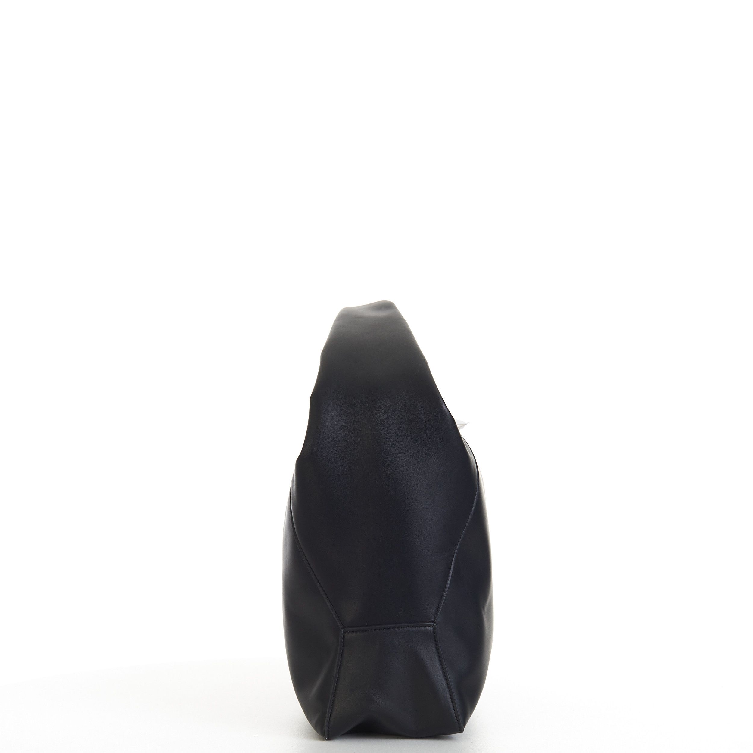 Brunello Cucinelli Hobo Bag In Black Calfskin Leather Size ONE SIZE - 7 Thumbnail