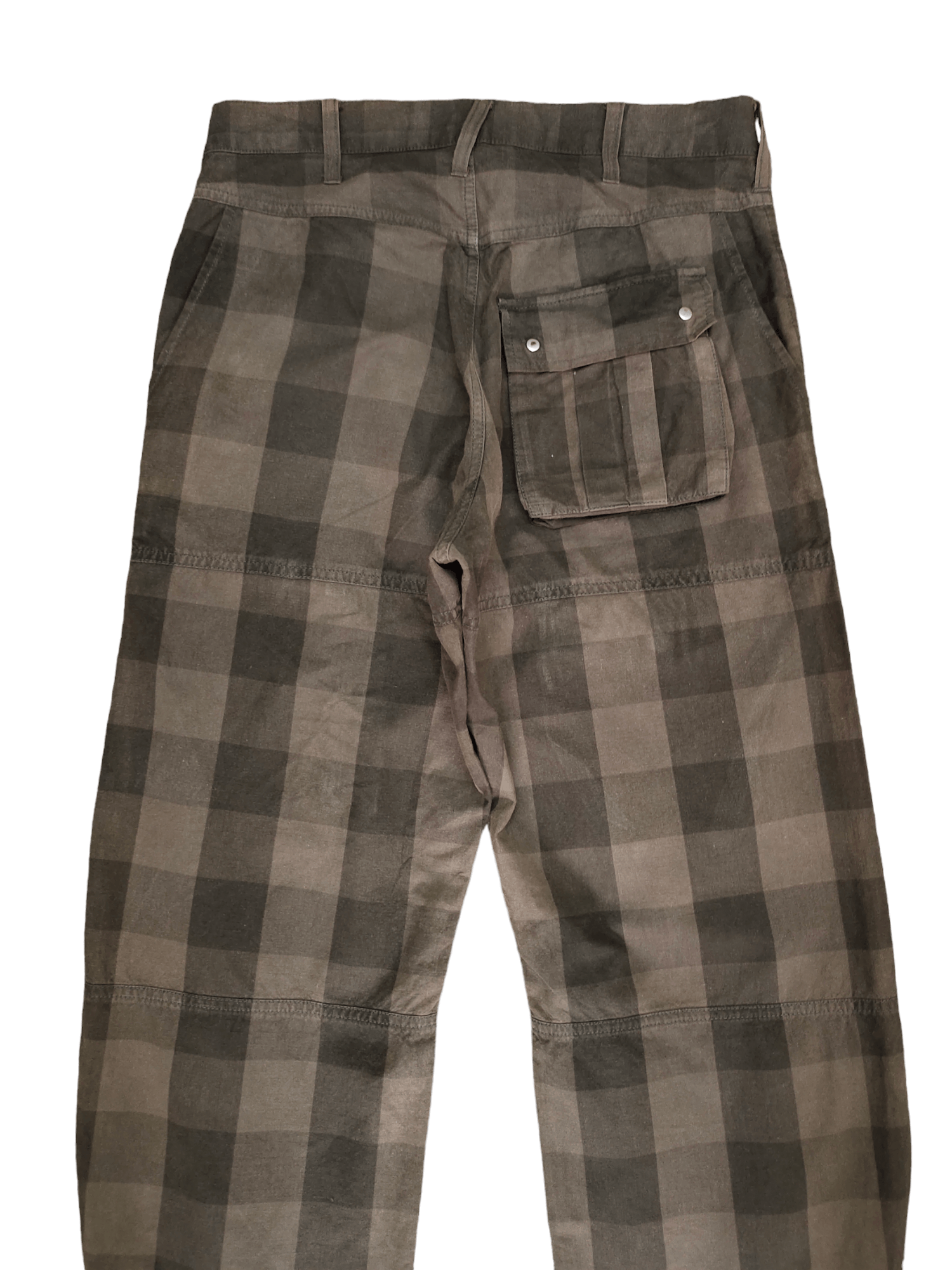 PPFM PPFM Multi Pocket Zipper Hem Checkered Cargo Pants Size US 32 / EU 48 - 11 Thumbnail