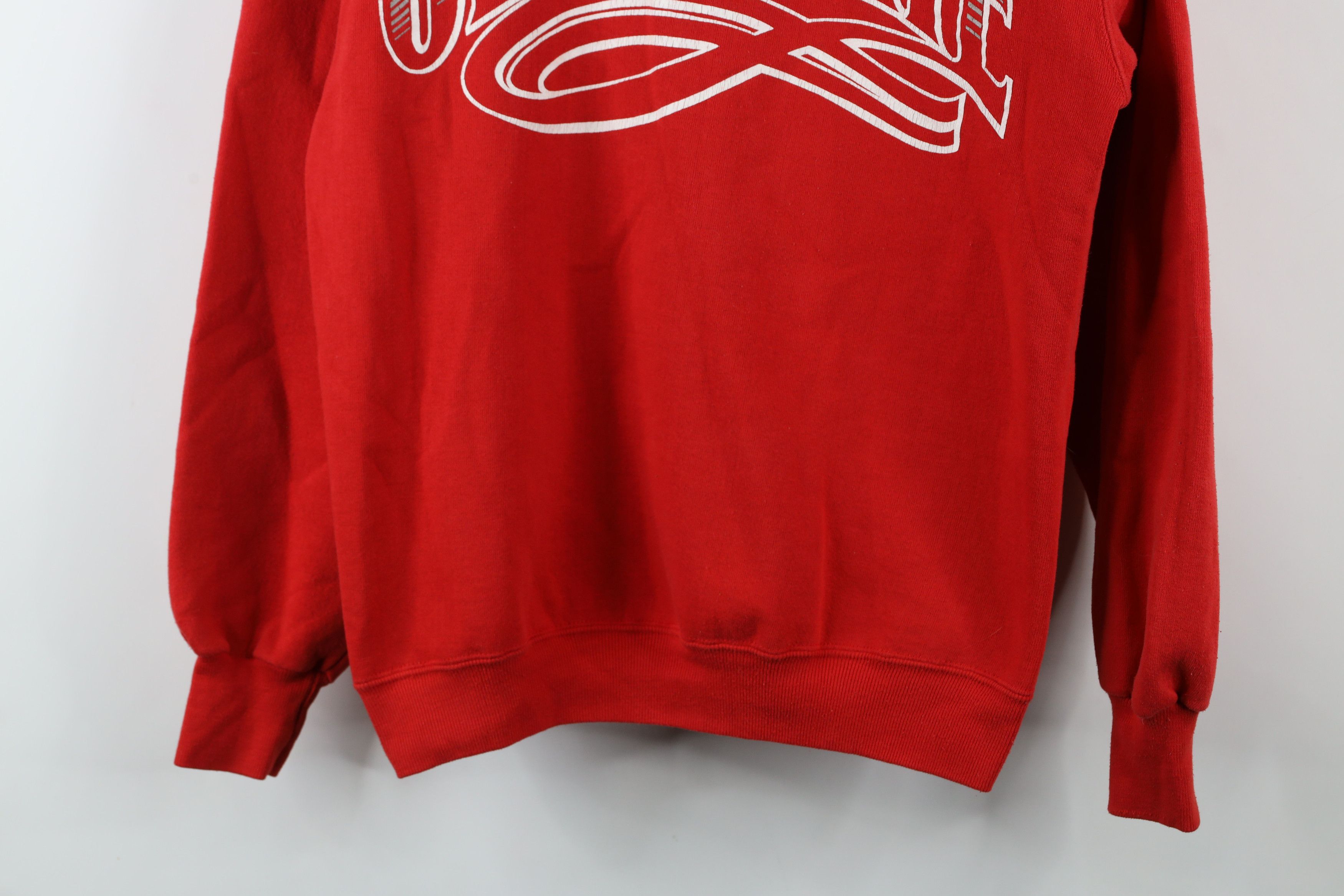 Vintage Vintage 90s Ohio State University Crewneck Sweatshirt US Size US L / EU 52-54 / 3 - 3 Thumbnail