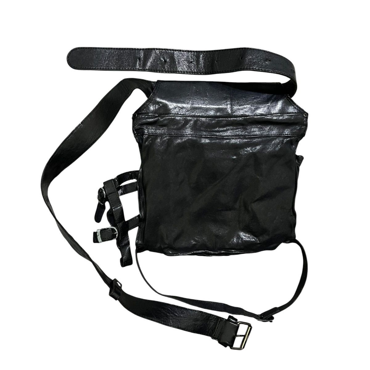 BUFFALO BOBS Buffalo bob gasmask leather leg holster pouch Size ONE SIZE - 4 Thumbnail