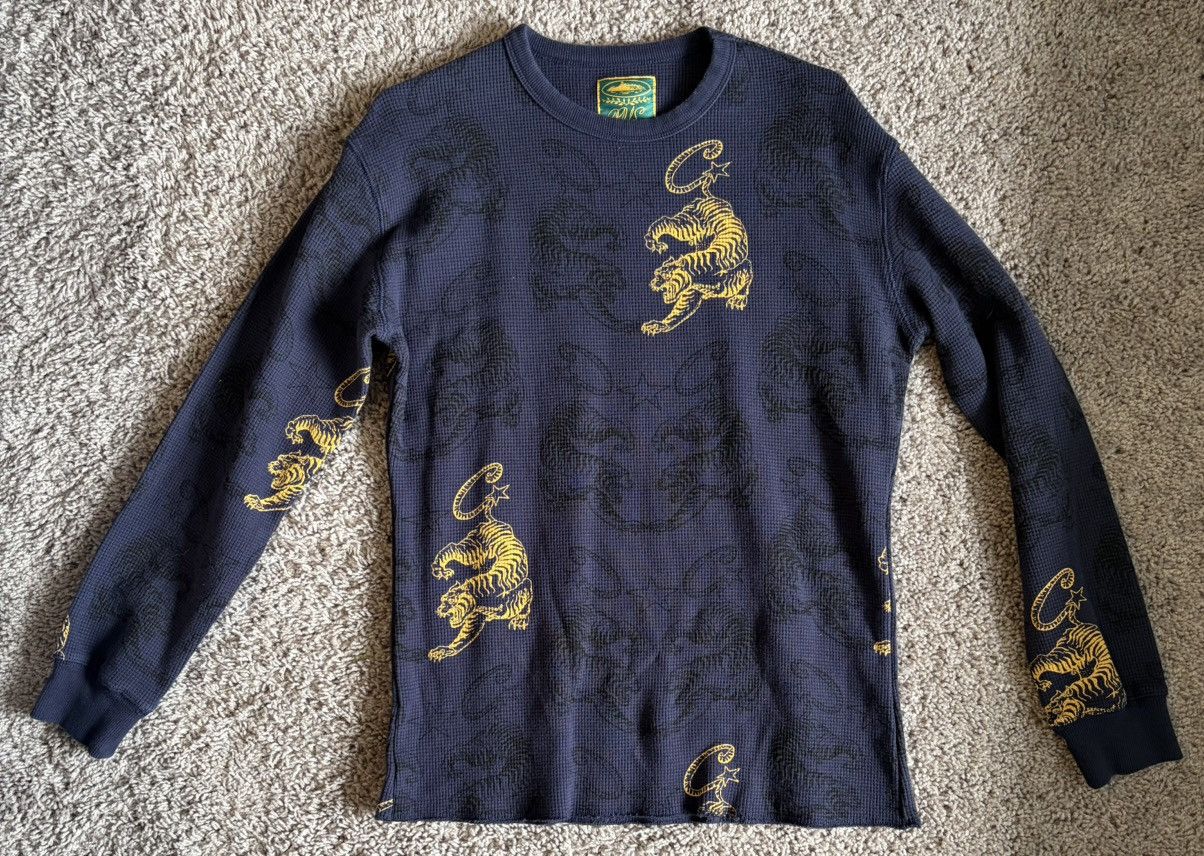 Corteiz × Streetwear Corteiz thermal longsleeve yellow | Grailed