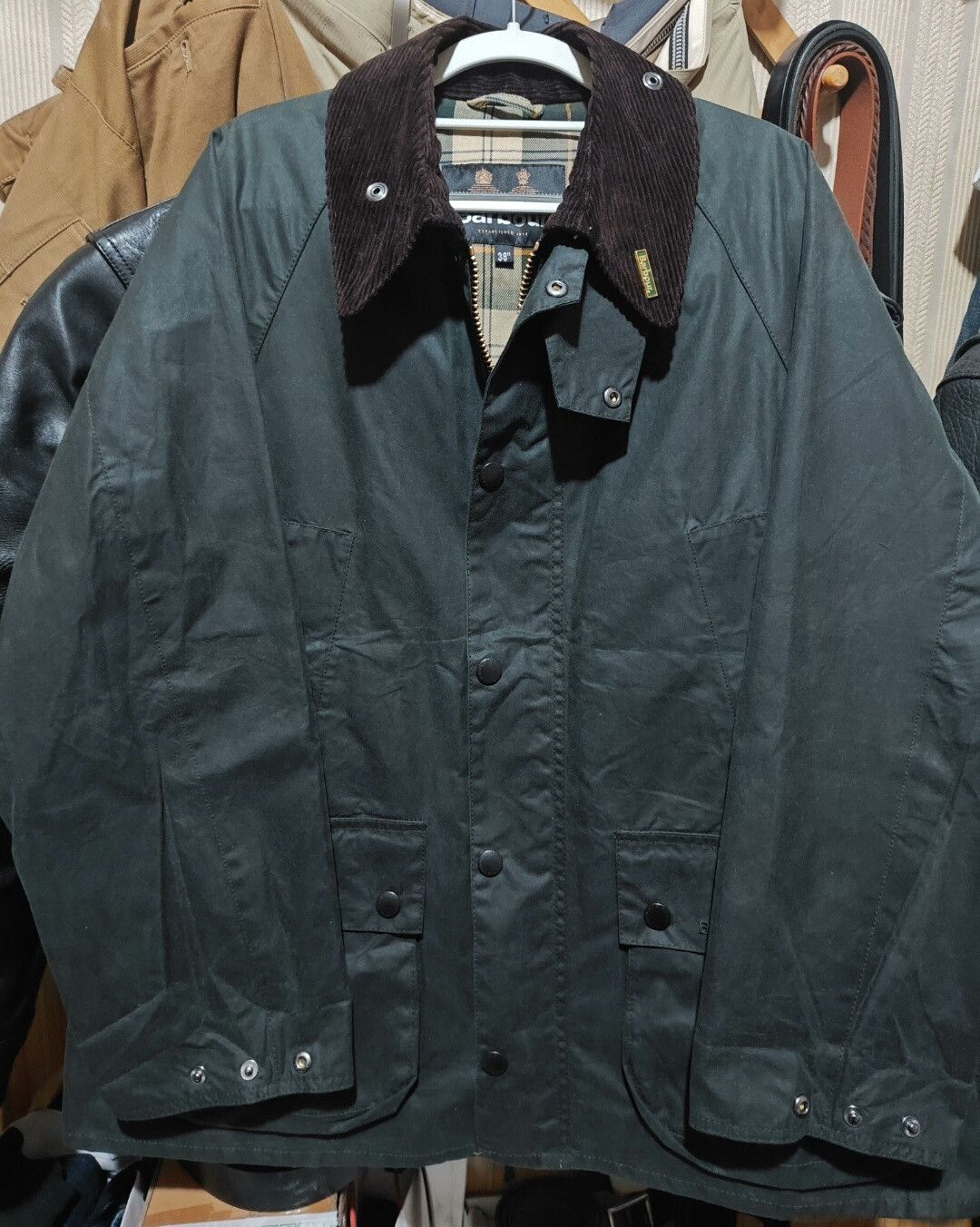 Barbour Barbour OS Bedale Waxed Jacket Size US M / EU 48-50 / 2 - 1 Thumbnail