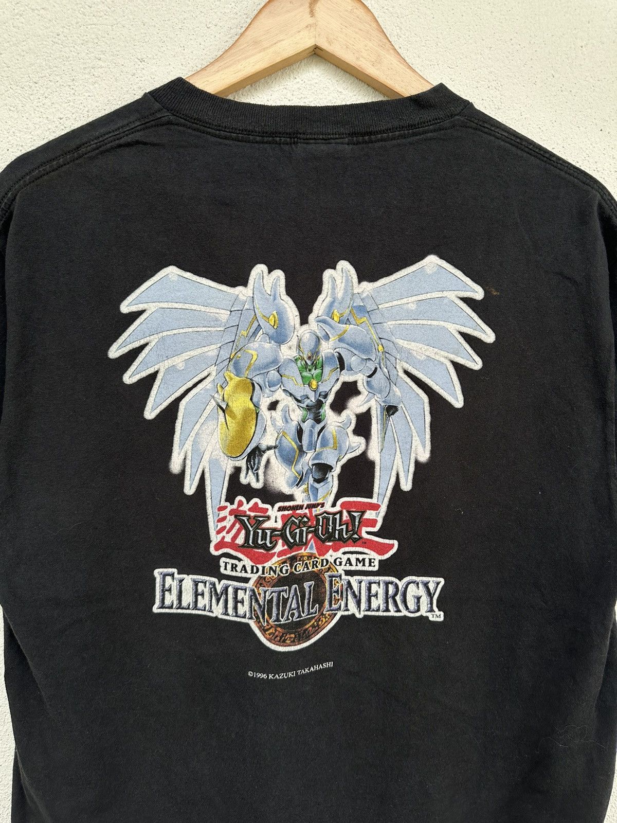 Anime × Japanese Brand × Vintage 1996 Yu Gi Oh! Enemy Of Justice Card Anime Promo T Shirt Size US M / EU 48-50 / 2 - 2 Thumbnail