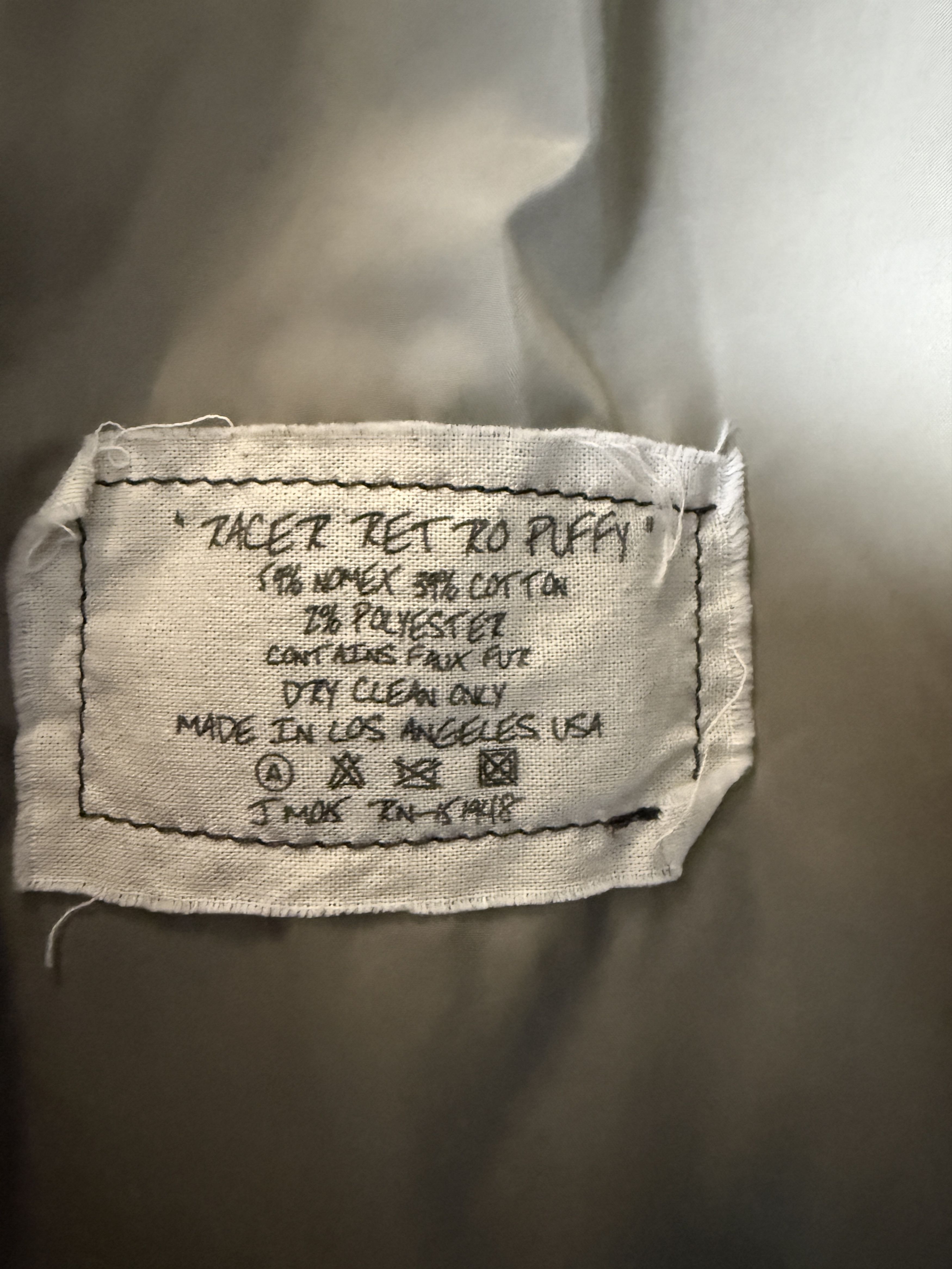 Greg Lauren $3500 Greg Lauren Racer Retro Puffy Jacket Size US M / EU 48-50 / 2 - 9 Thumbnail