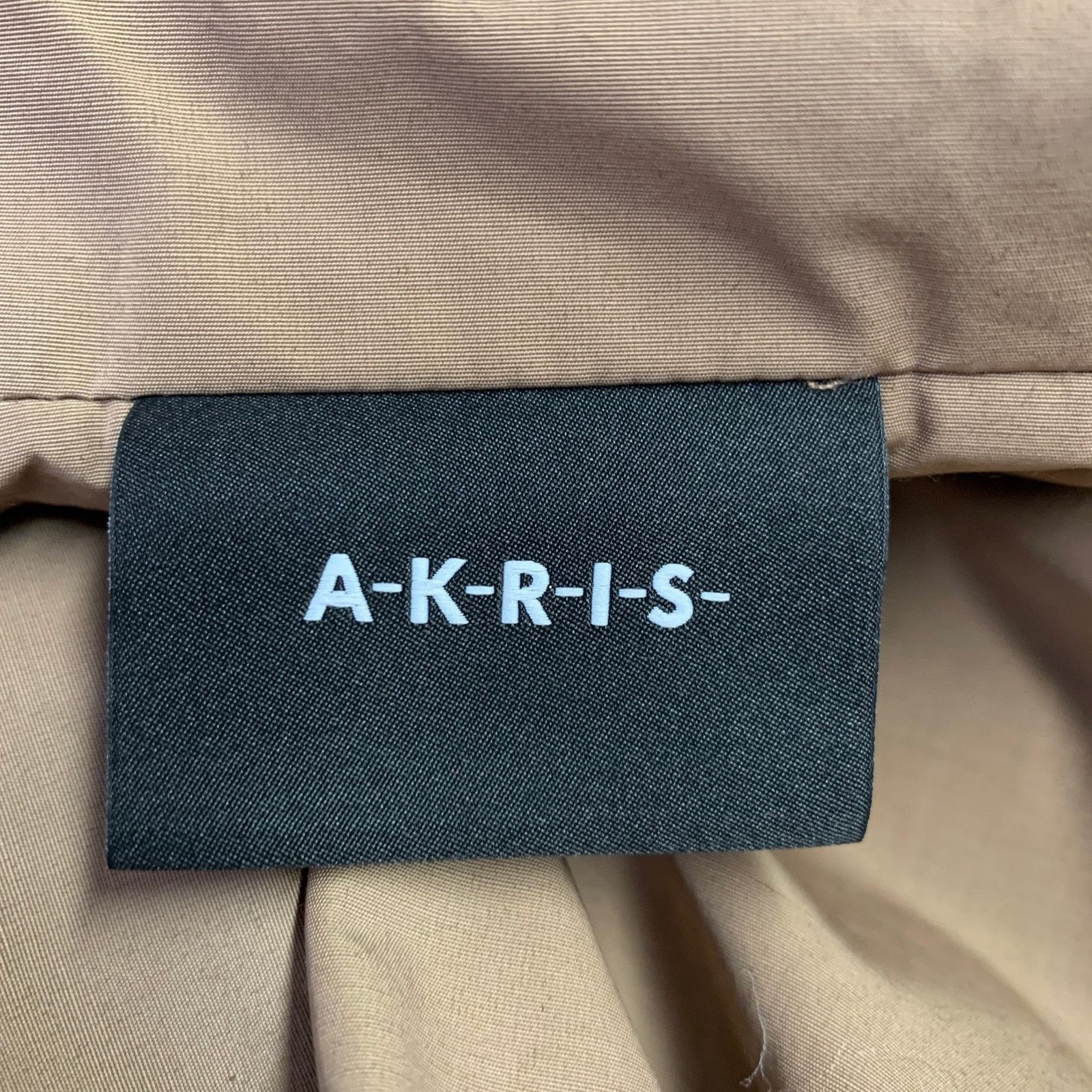 Akris AKRIS Size 10 Beige Polyester Cotton Double Zipper Coat Size L / US 10 / IT 46 - 5 Thumbnail
