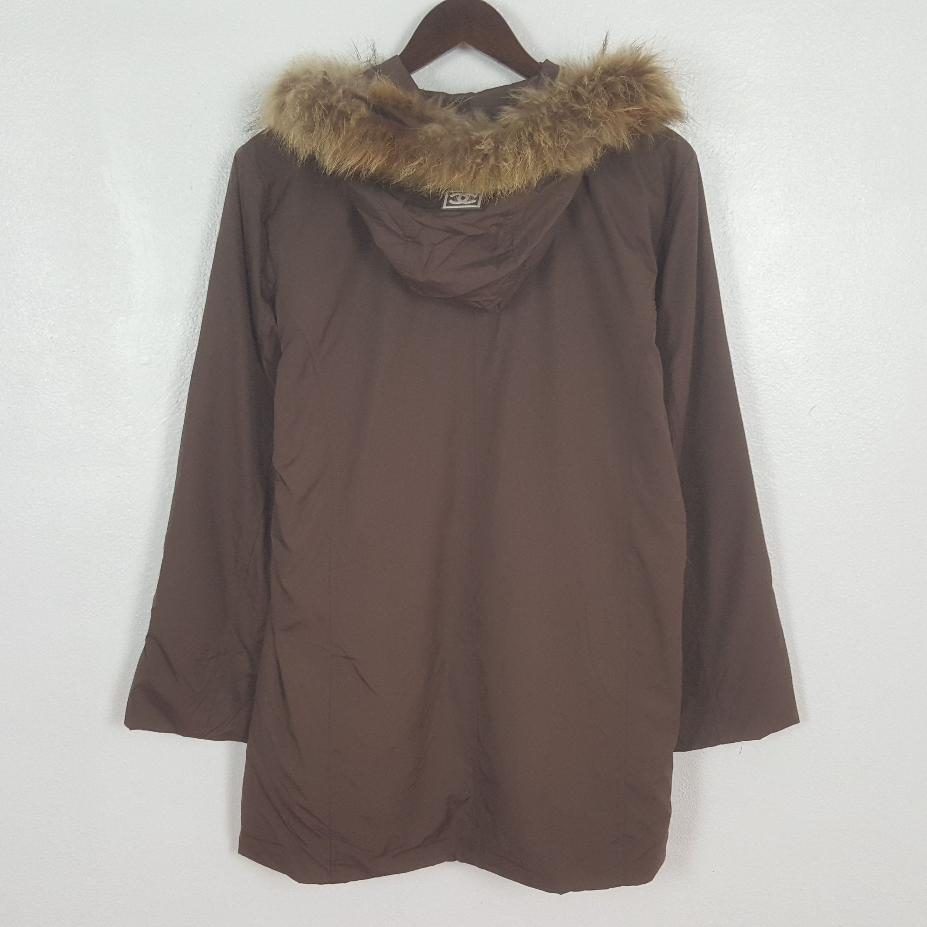 Chanel Vintage Chanel Winter Jacket Fur Hoodie Size S / US 4 / IT 40 - 3 Thumbnail