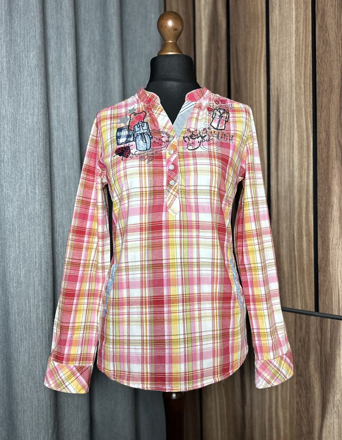 Desigual Desigual Tunic Shirt Blouse Women's Size M Size M / US 6-8 / IT 42-44 - 1 Thumbnail