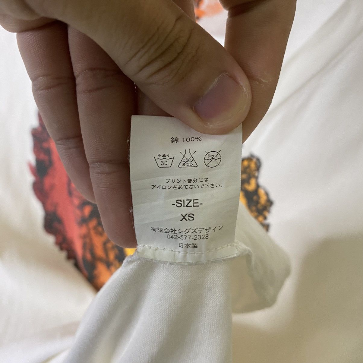 Japanese Brand Golden Age Japanese Streetwear Brand White Graphic Tee Size US S / EU 44-46 / 1 - 4 Thumbnail