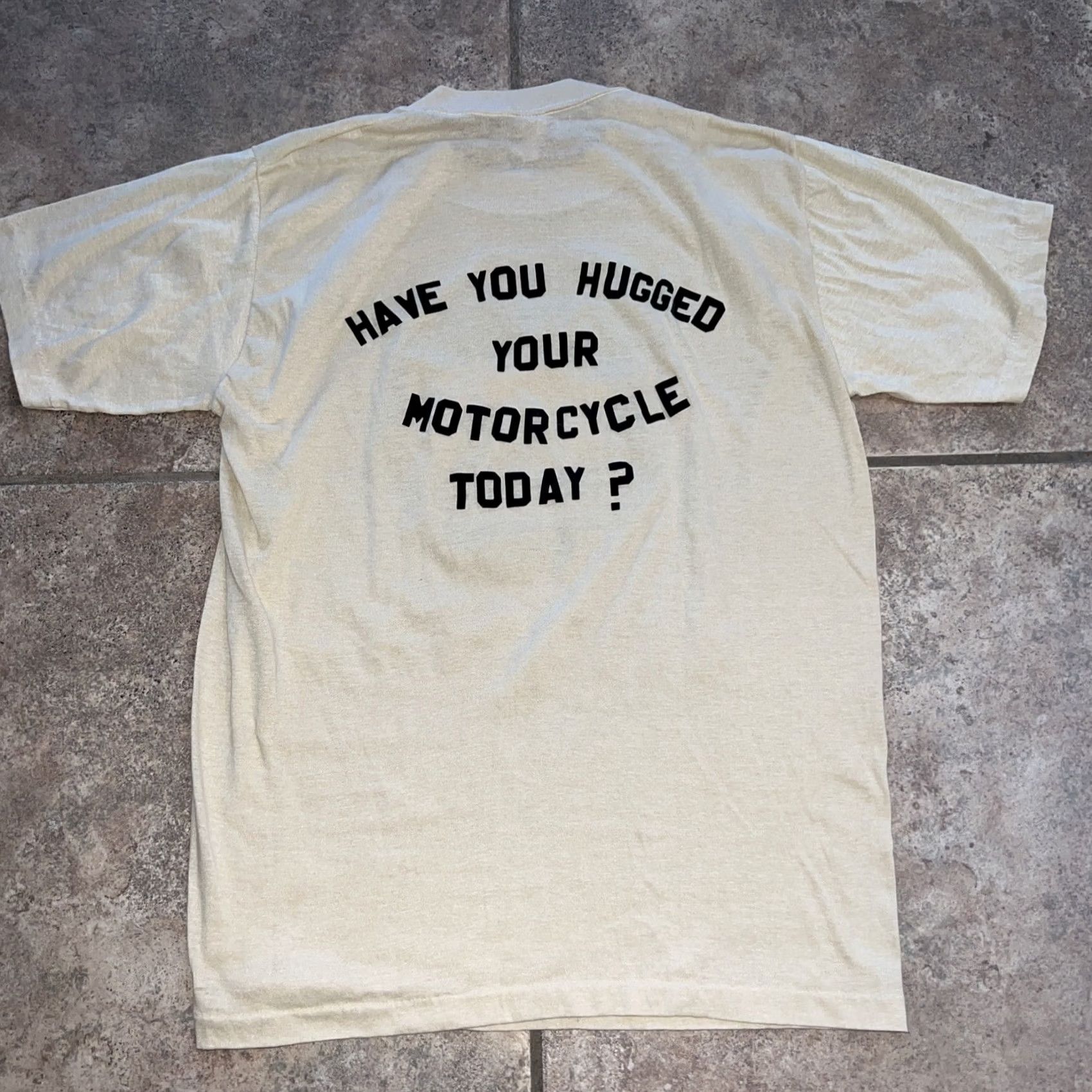 Honda VTG 1978 Honda 750 Four Motorcycle single stitch tee Selby Boyd L Mens Size US L / EU 52-54 / 3 - 7 Thumbnail