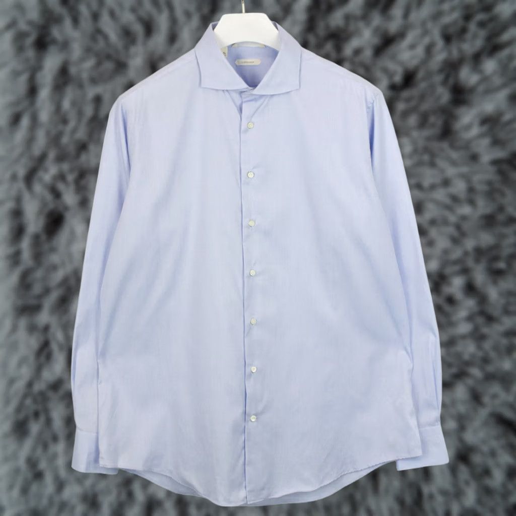 Suitsupply Suitsupply Extra Slim Fit Shirt Men's Button Up Blue 45 / 17 3/4 Size US XXL / EU 58 / 5 - 1 Thumbnail