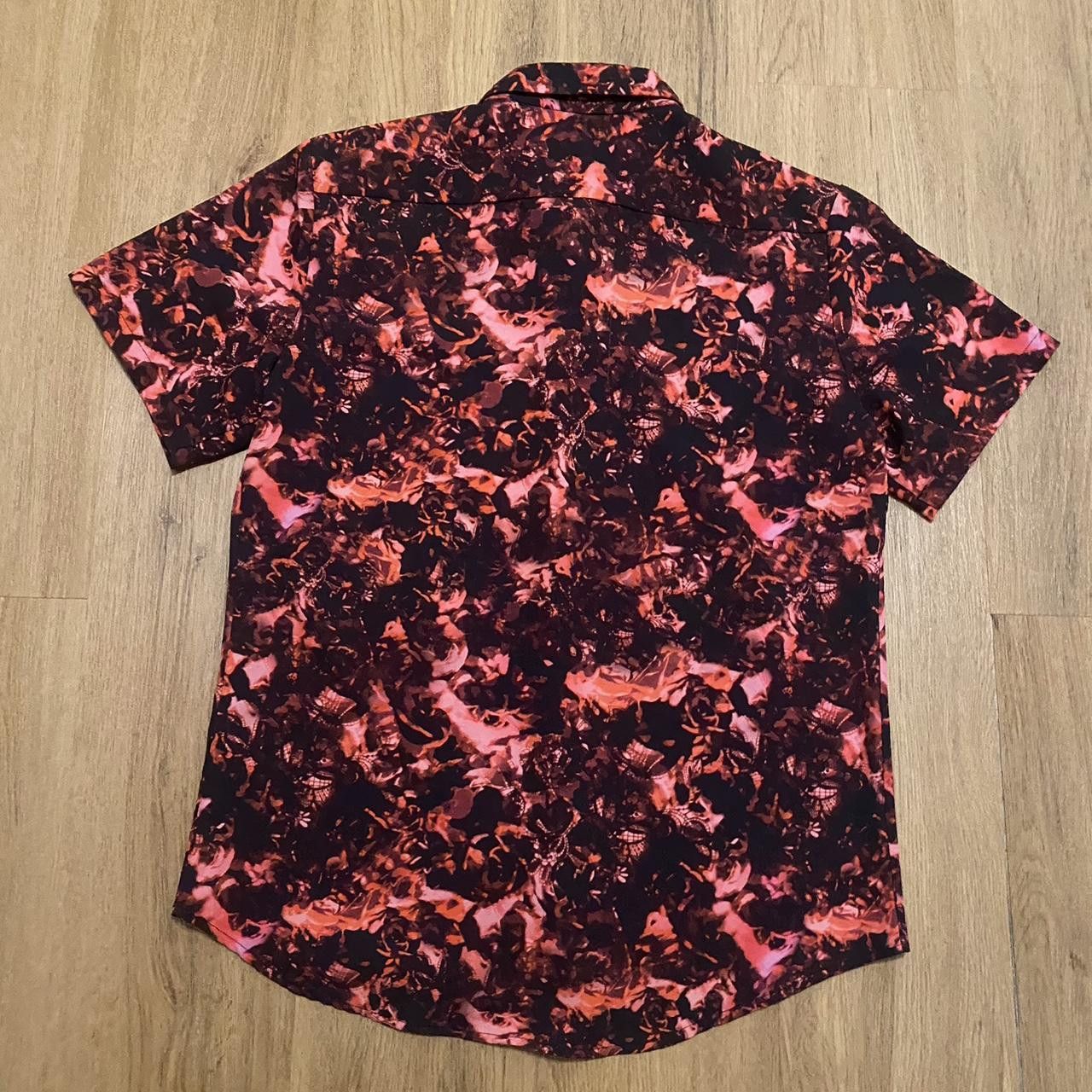 Other Black and red patterned short sleeve button up shirt Size US L / EU 52-54 / 3 - 2 Thumbnail