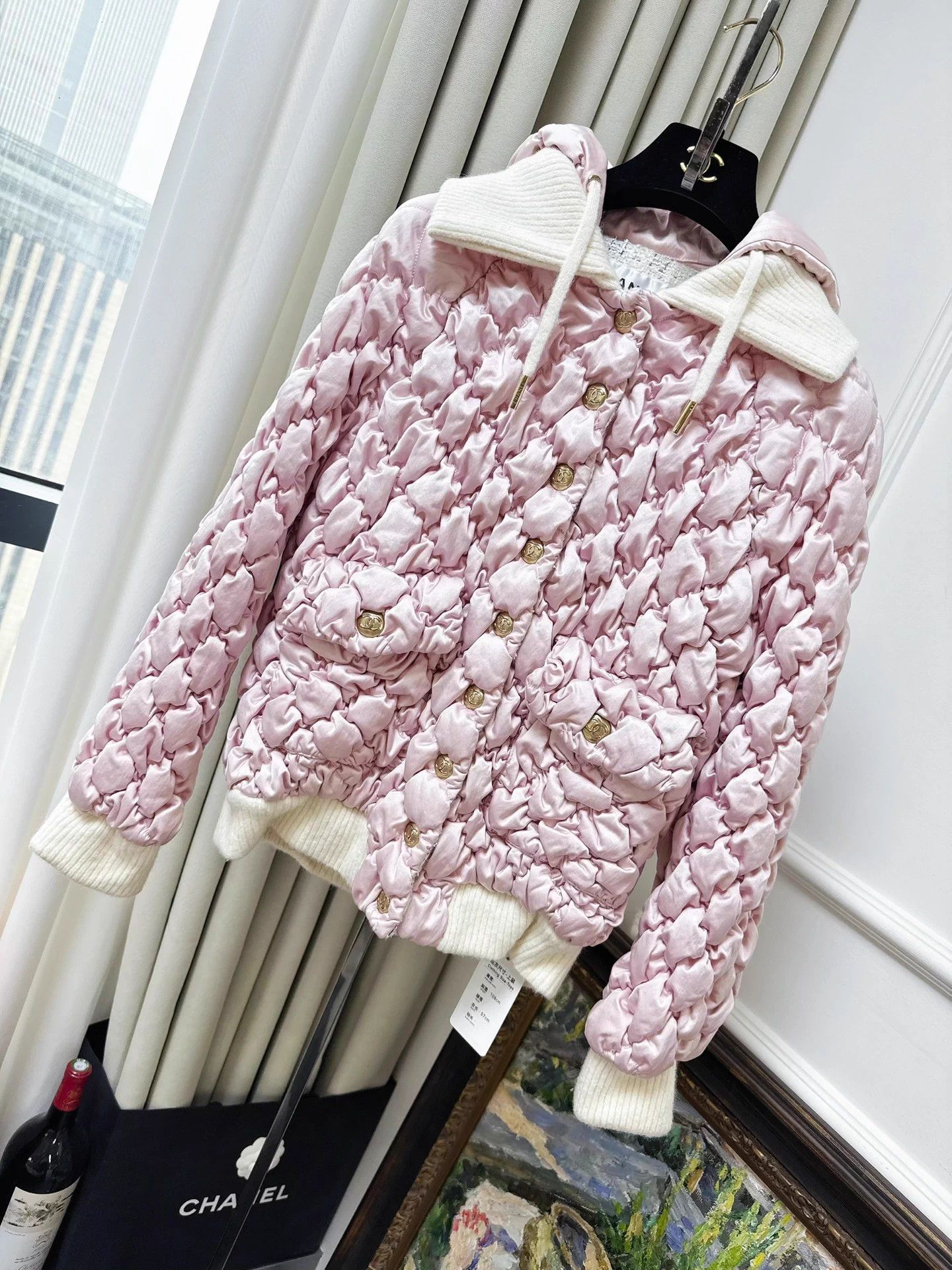 Chanel Chanel 22N Coco neige Pink Puffer 36 Size XS / US 0-2 / IT 36-38 - 1 Thumbnail