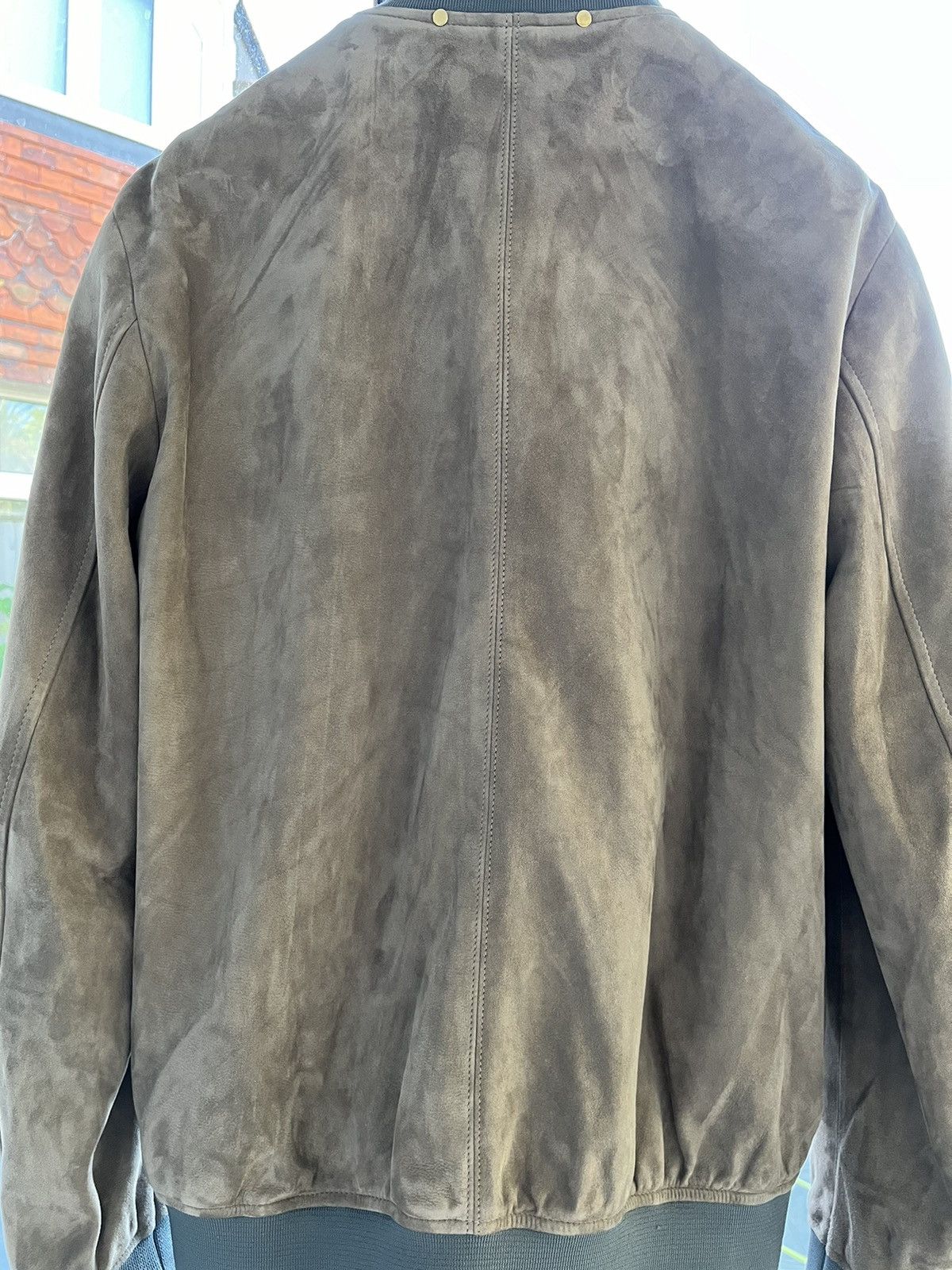 Paul Smith Paul Smith Taupe Beige Suede Bomber Jacket BNWT Small Size US S / EU 44-46 / 1 - 2 Thumbnail