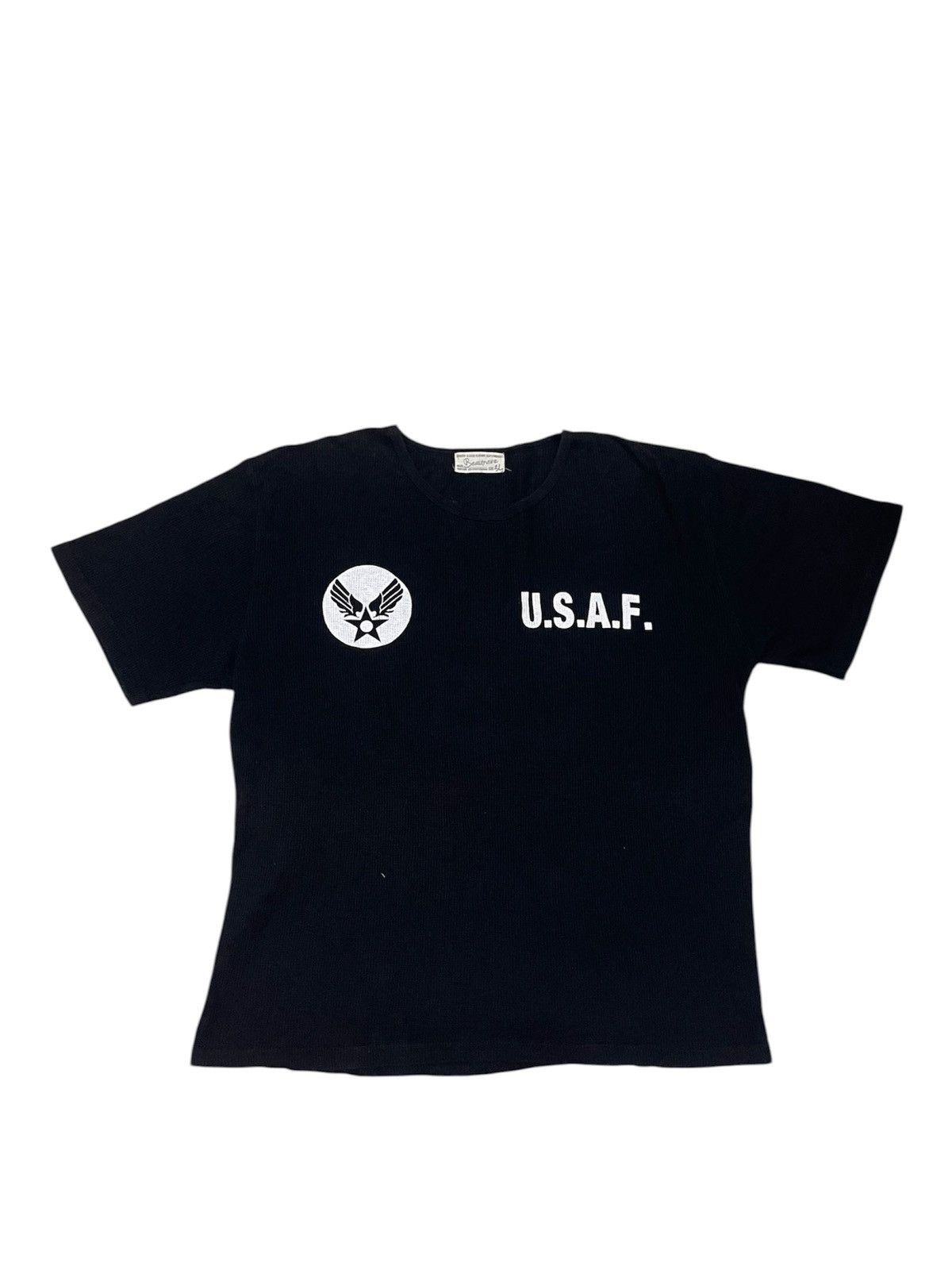 If Six Was Nine Vintage Beaumere U.S.A.F Tactical Military Thermal Waffle Size US XL / EU 56 / 4 - 2 Thumbnail