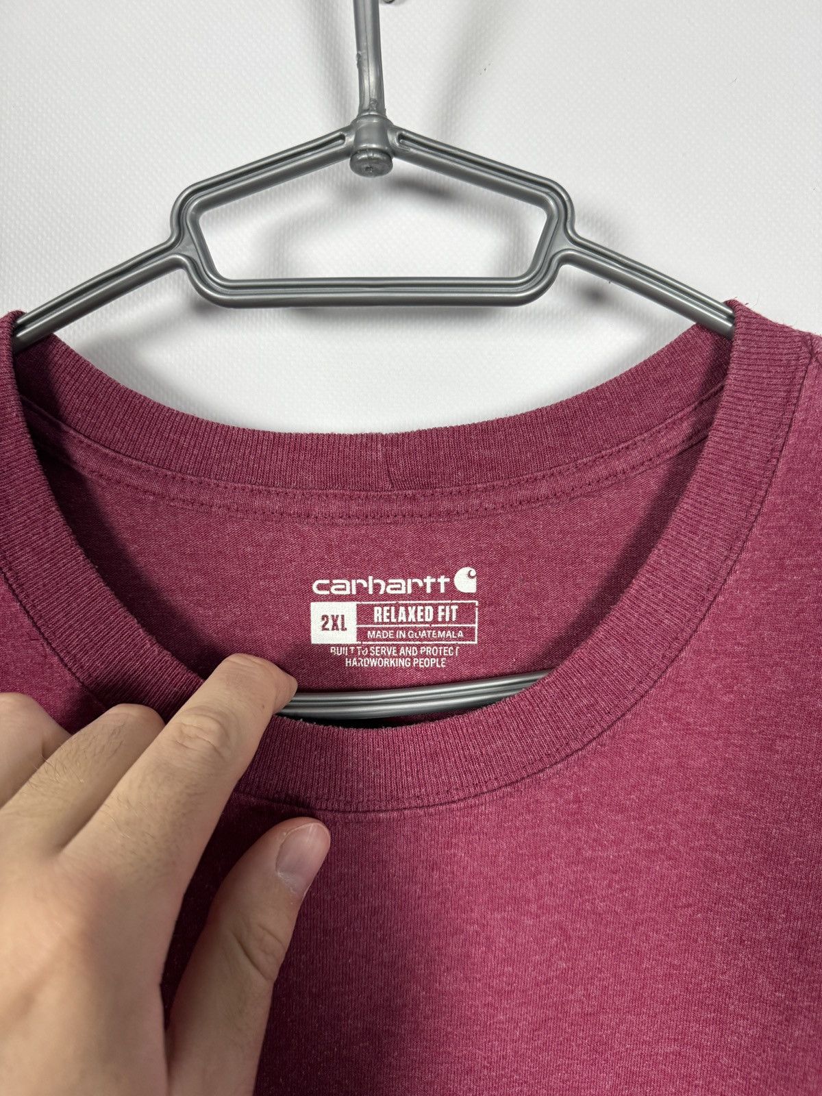 Carhartt Carhartt Heavyweight T-Shirt Relaxed Fit Vintage Casual 2XL Size US XXL / EU 58 / 5 - 7 Thumbnail