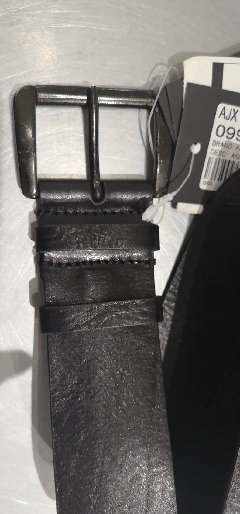 Ann Demeulemeester Ann Demeulemeester ann demeulemeester cowhide belt for men Size ONE SIZE - 3 Thumbnail