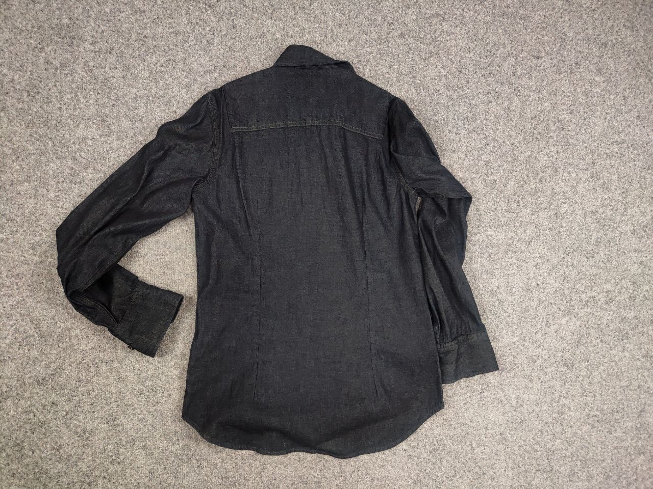 G-Star × Vintage G Star Raw Cpo Slim Dark Blue Denim Shirt Overshirt Pocket Size US S / EU 44-46 / 1 - 10 Thumbnail
