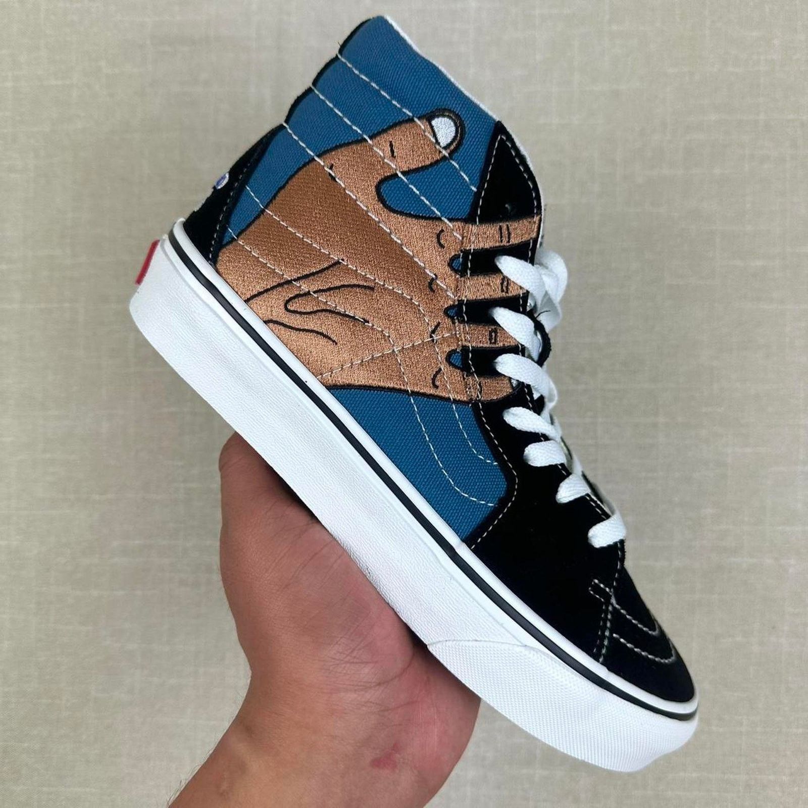 Vans Vans x Imran Potato Sk-8 Hi "Navy Blue" 8W Size US 8 / IT 38 - 1 Thumbnail