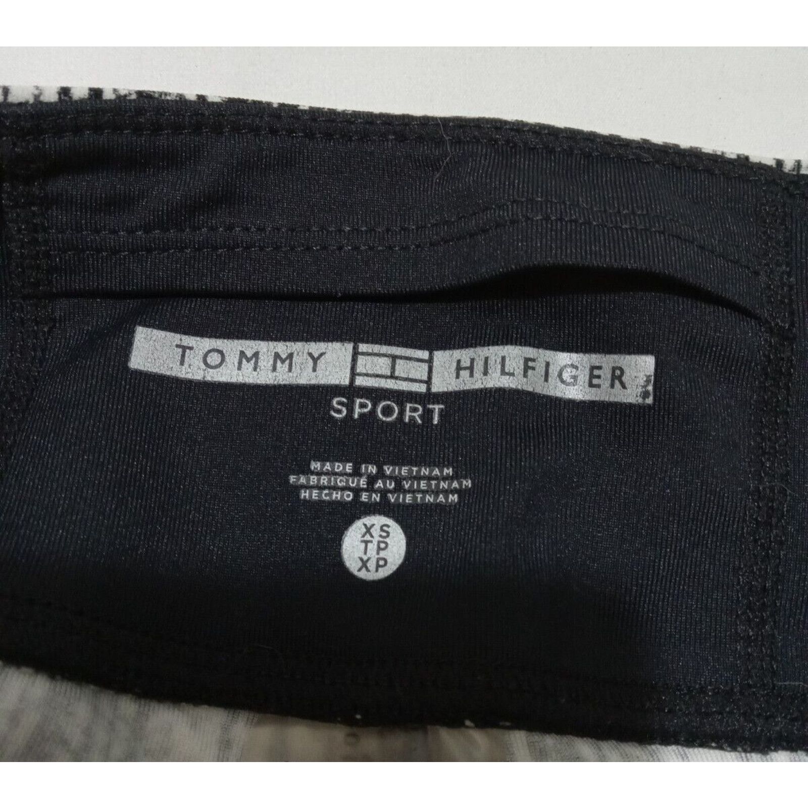 Tommy Hilfiger Tommy Hilfiger Sport Pants XS Womens Crop Yoga Elastic Waist Size 22" - 6 Thumbnail