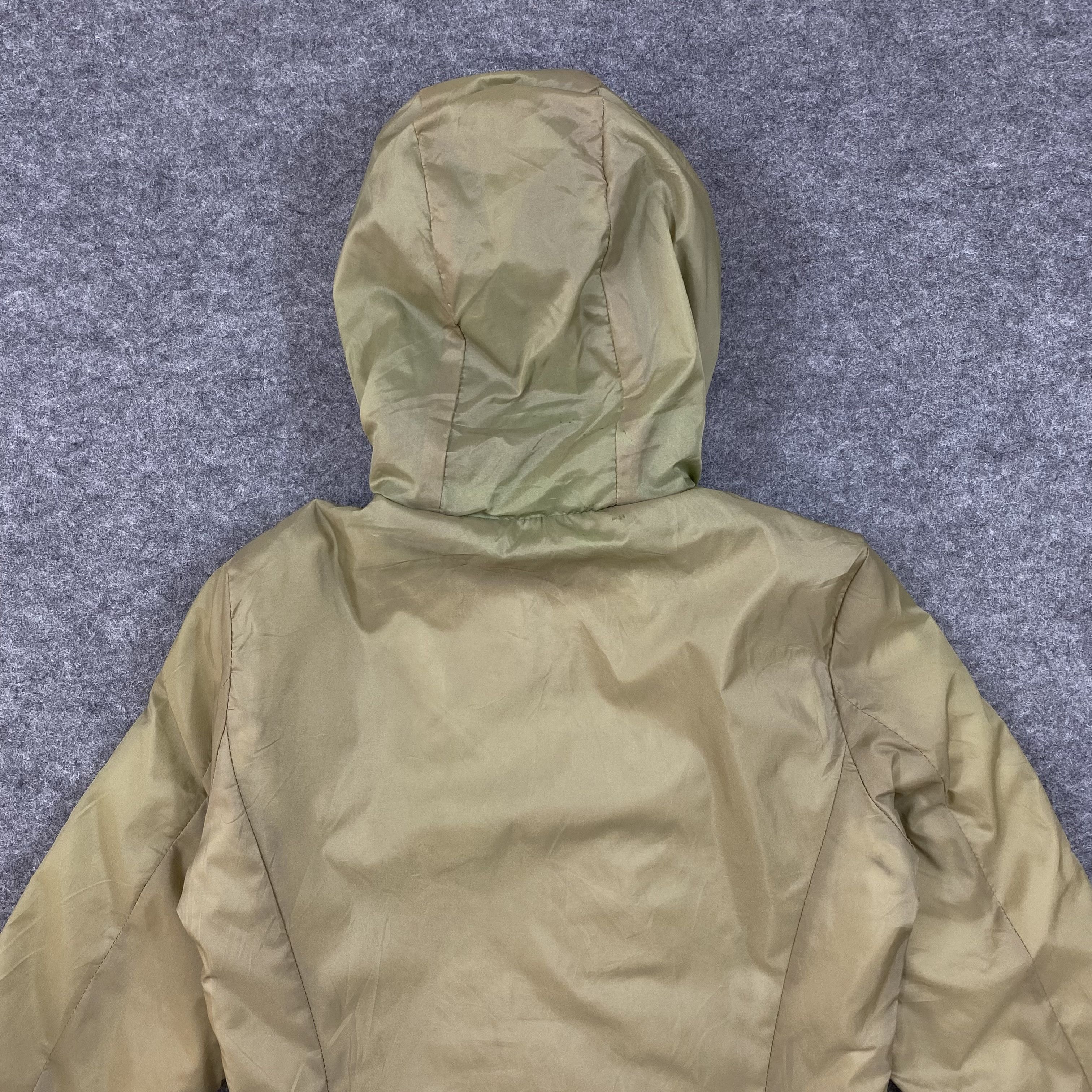 Vintage VINTAGE ESPRIT Y2K Green Faux Fur Hooded Parka Jacket-J649 Size US XS / EU 42 / 0 - 8 Thumbnail