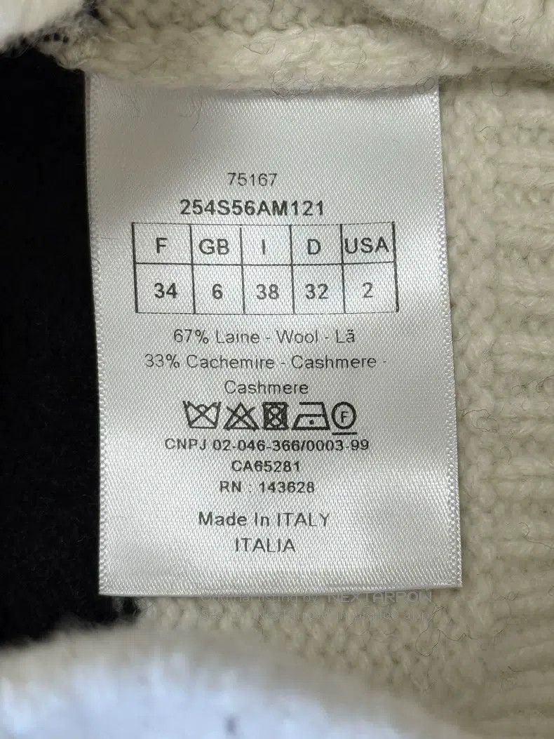 Dior Dior Lucky Number 8 Hooded Knitwear sweater Size XXS / US 00 / IT 34 - 8 Thumbnail
