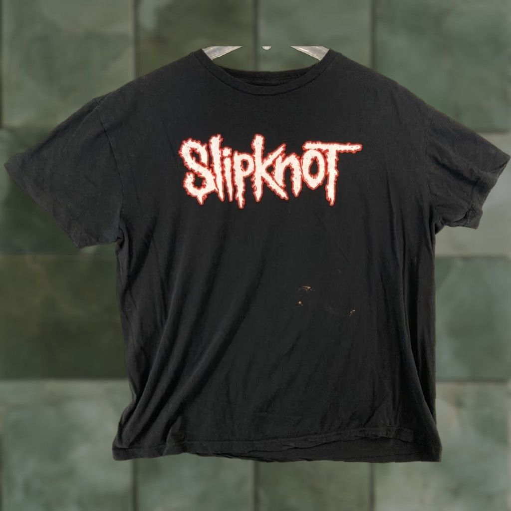 Vintage VINTAGE Slipknot T-Shirt Men’s XL Black Rock Band Shirt Short Sleeve Crew Neck XL Black Rock 1990s Concert Mens Size US XL / EU 56 / 4 - 1 Thumbnail