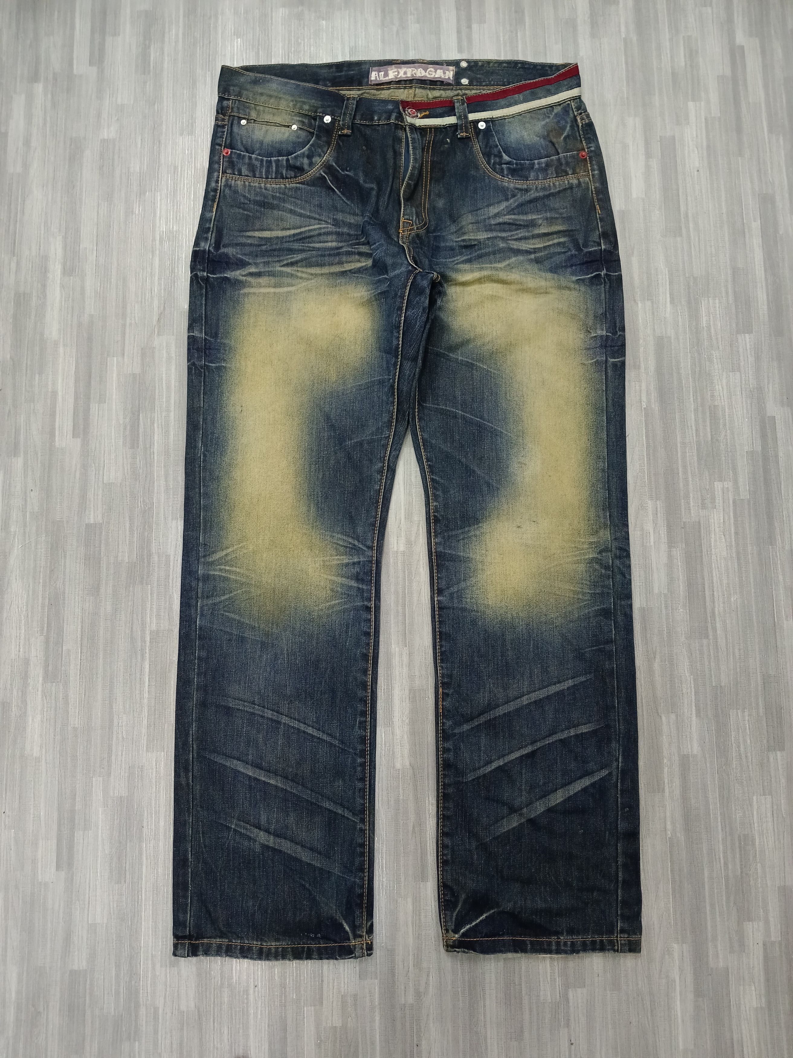 Japanese Brand SiCK RUSTY ALEX ROGAN DENIM PANTS Size US 36 / EU 52 - 2 Thumbnail