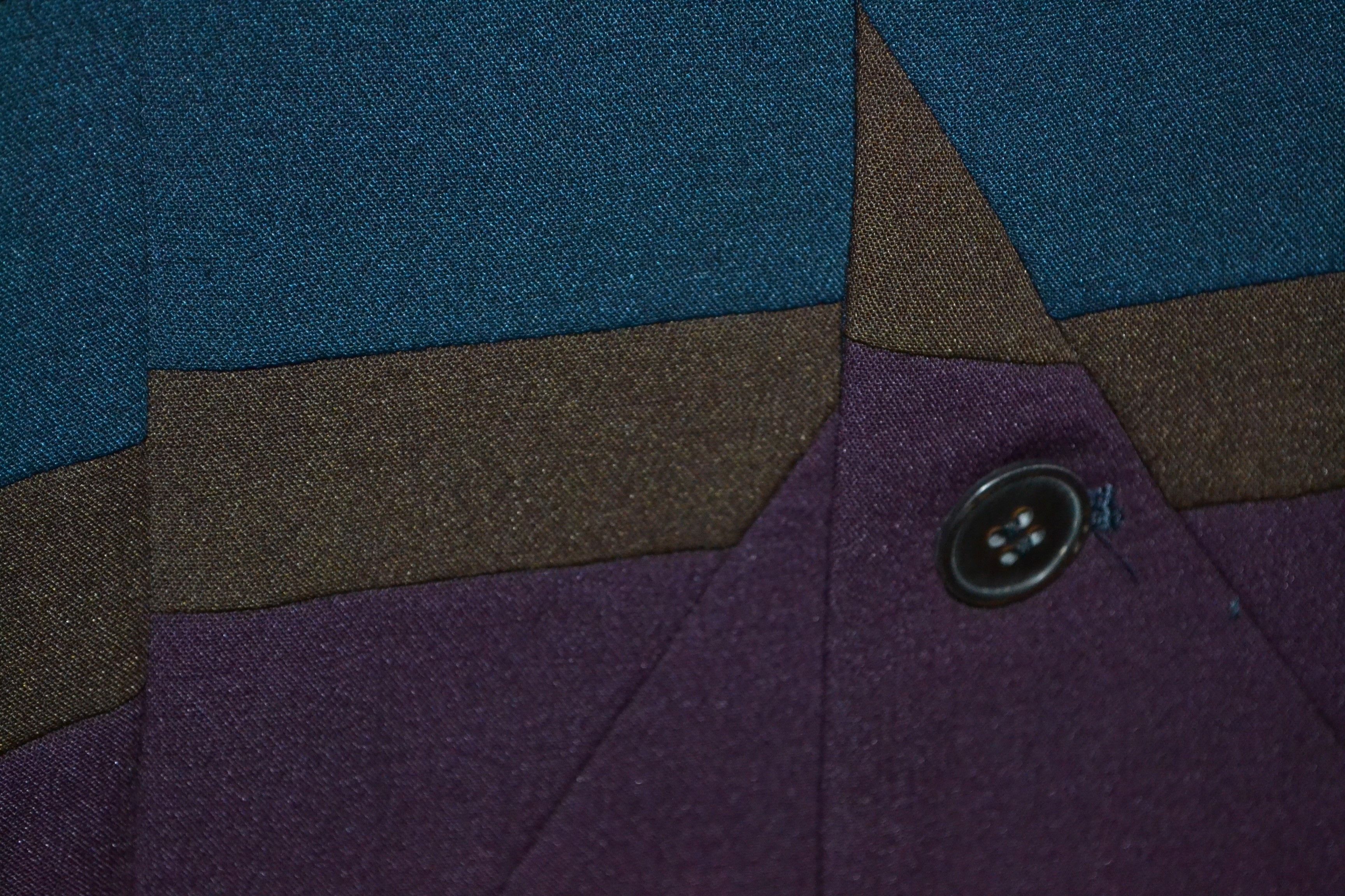 Comme des Garcons Comme Des Garcons Tricot 1996 Colorblock Wool Vest S size Size US XS / EU 42 / 0 - 4 Thumbnail
