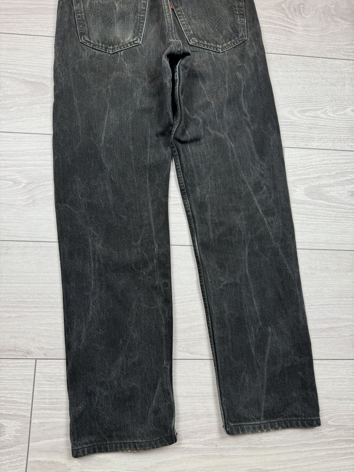 Levi's × Vintage Vintage 90s Levi’s 501 Washed Denim Made in USA 🇺🇸 32x34 Size US 32 / EU 48 - 4 Thumbnail