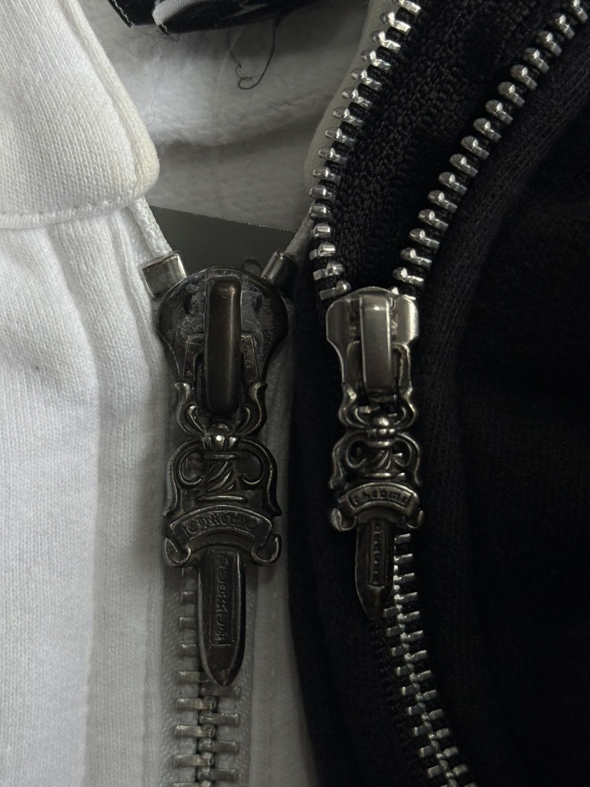 Chrome Hearts Rare 90s - Big Dagger FUCK YOU Zip Hoodie Size US S / EU 44-46 / 1 - 2 Thumbnail