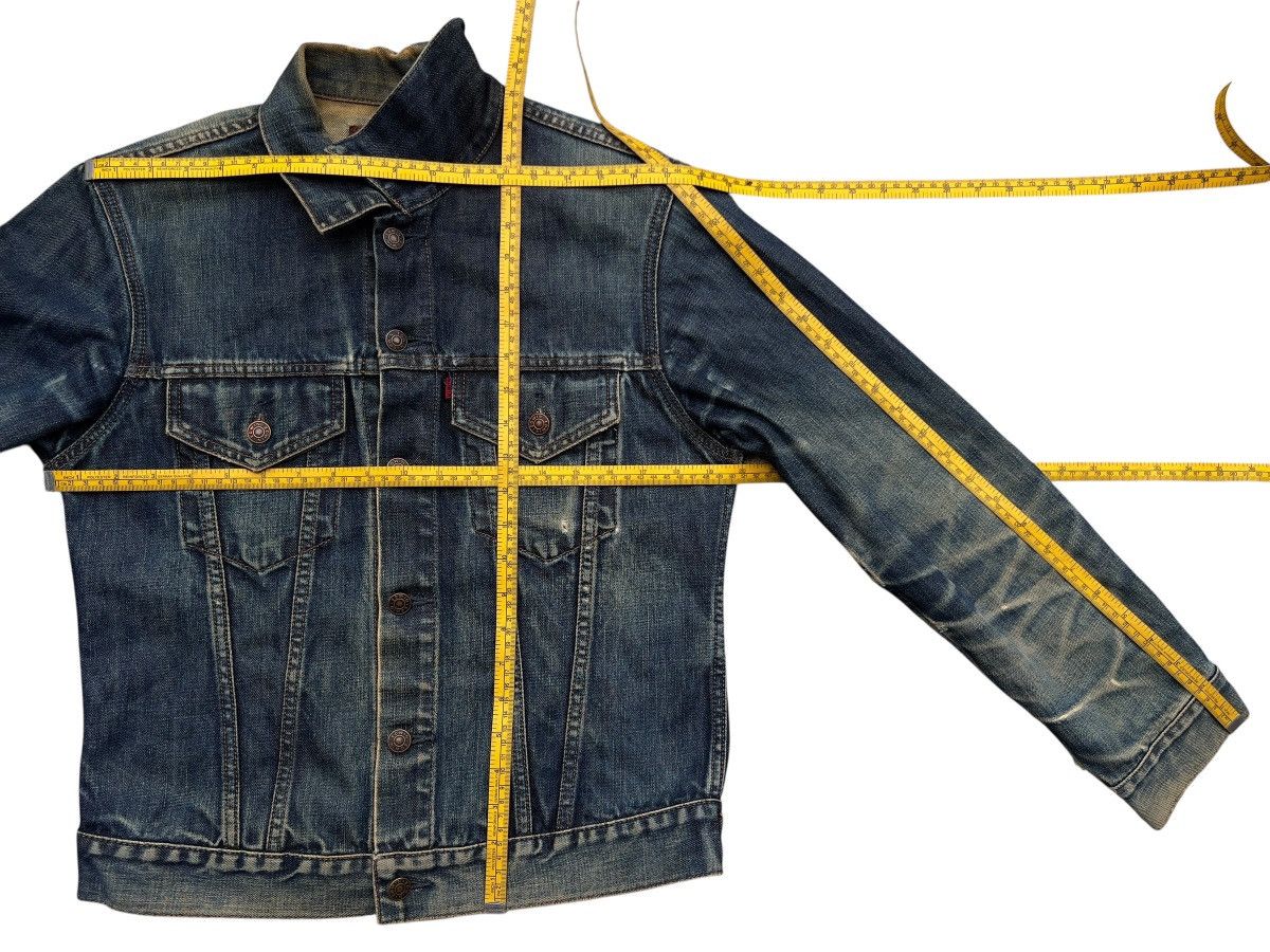 Edwin Vintage Edwin Japan Mudwash Distressed Denim Jacket Size US M / EU 48-50 / 2 - 13 Thumbnail