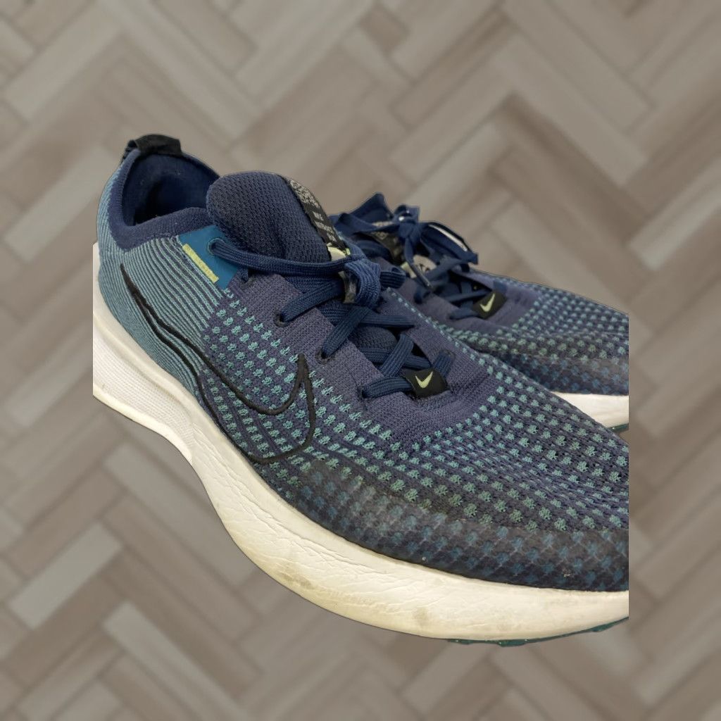Nike Nike Interact Run Men Sneaker College Navy Teal 11 US/UK 45 EU FlyKnit 403 FD2291-403 Size US 10 / EU 43 - 1 Thumbnail