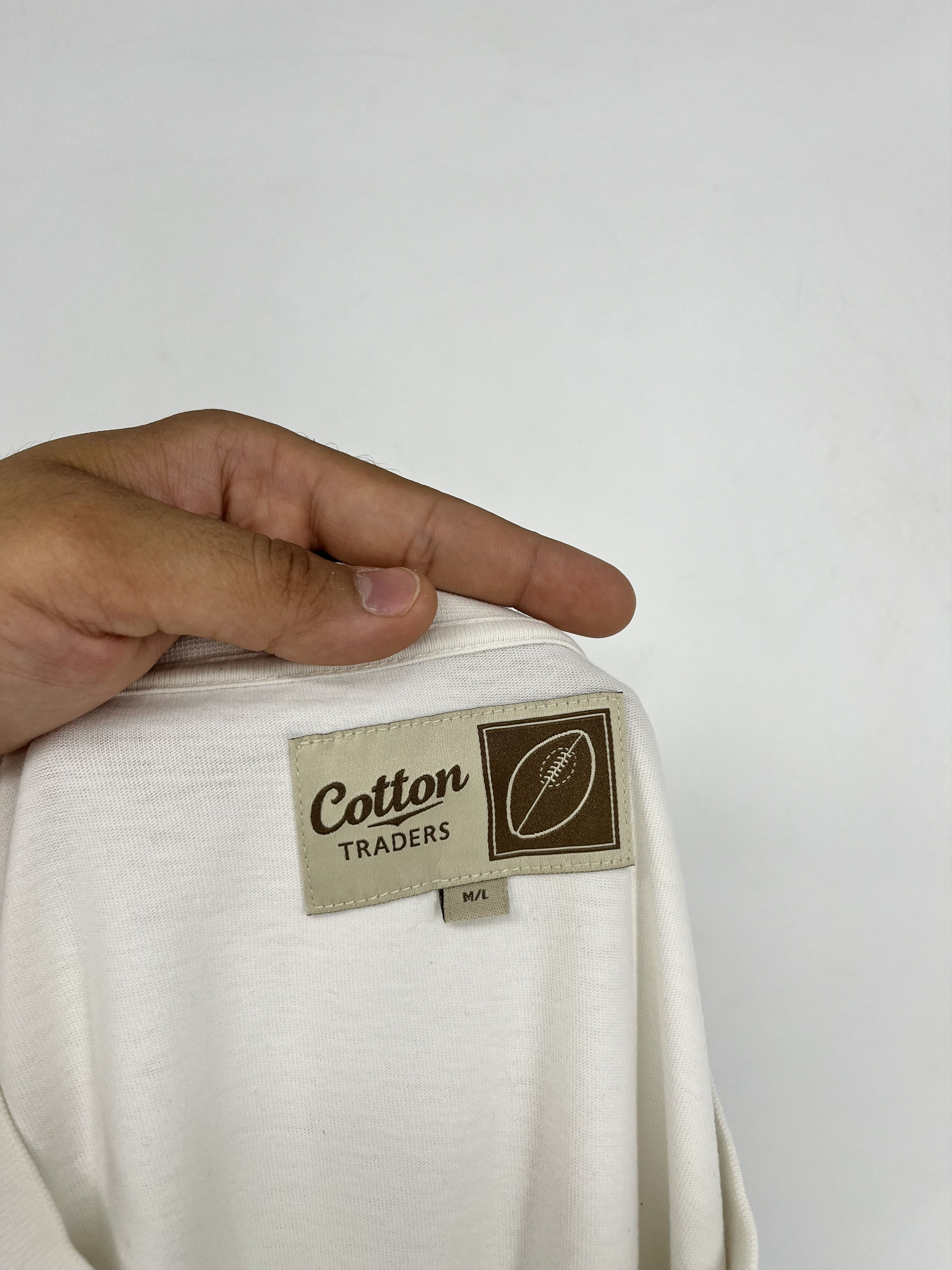 Band Tees × Cotton Traders × Vintage Vinatge Showing Fran Cotton In All His Muddy Glory Rare Item Size US L / EU 52-54 / 3 - 9 Thumbnail