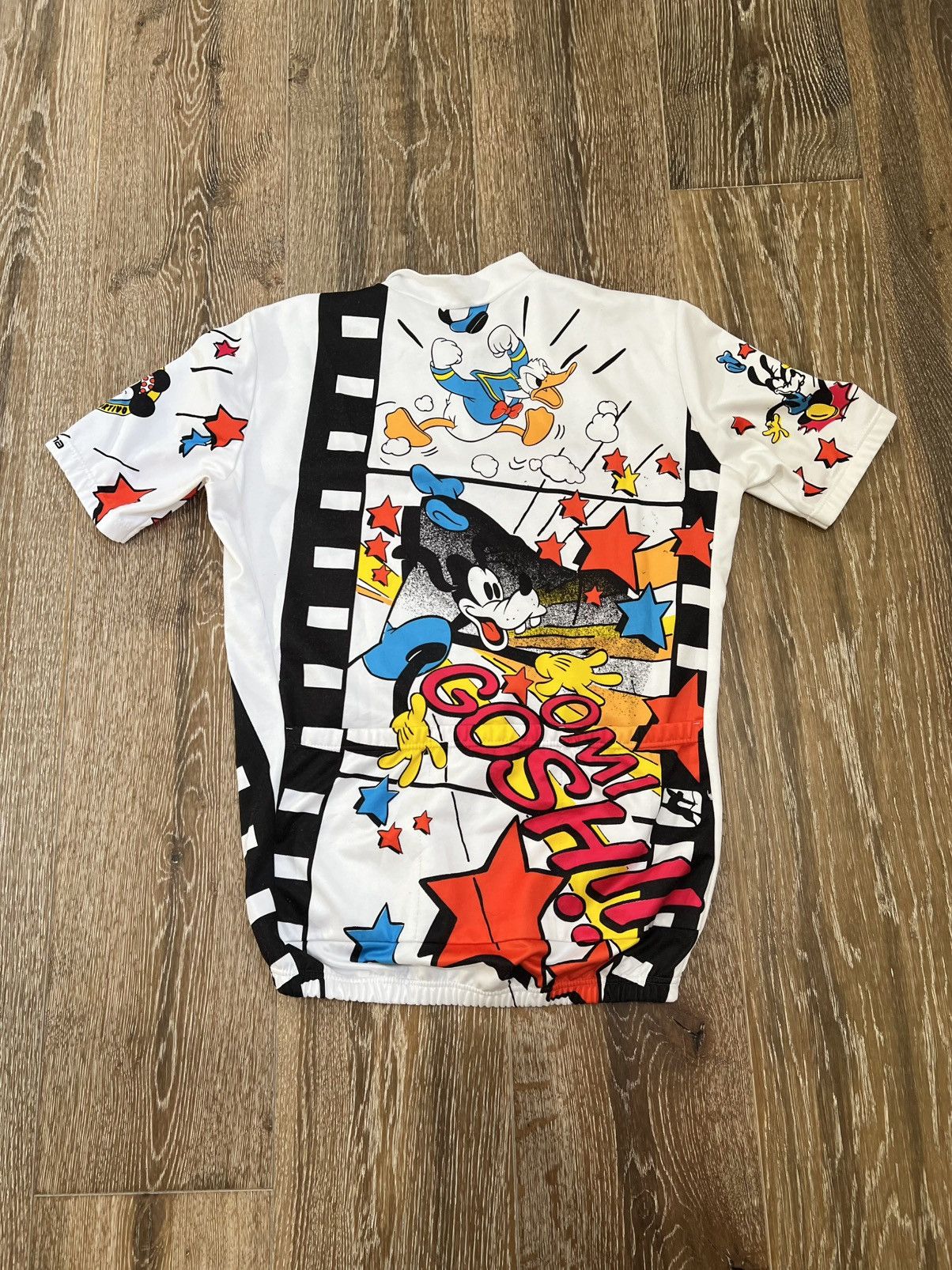 Bicycle Vintage 1990 giordana disney cycling jersey Size US M / EU 48-50 / 2 - 2 Thumbnail