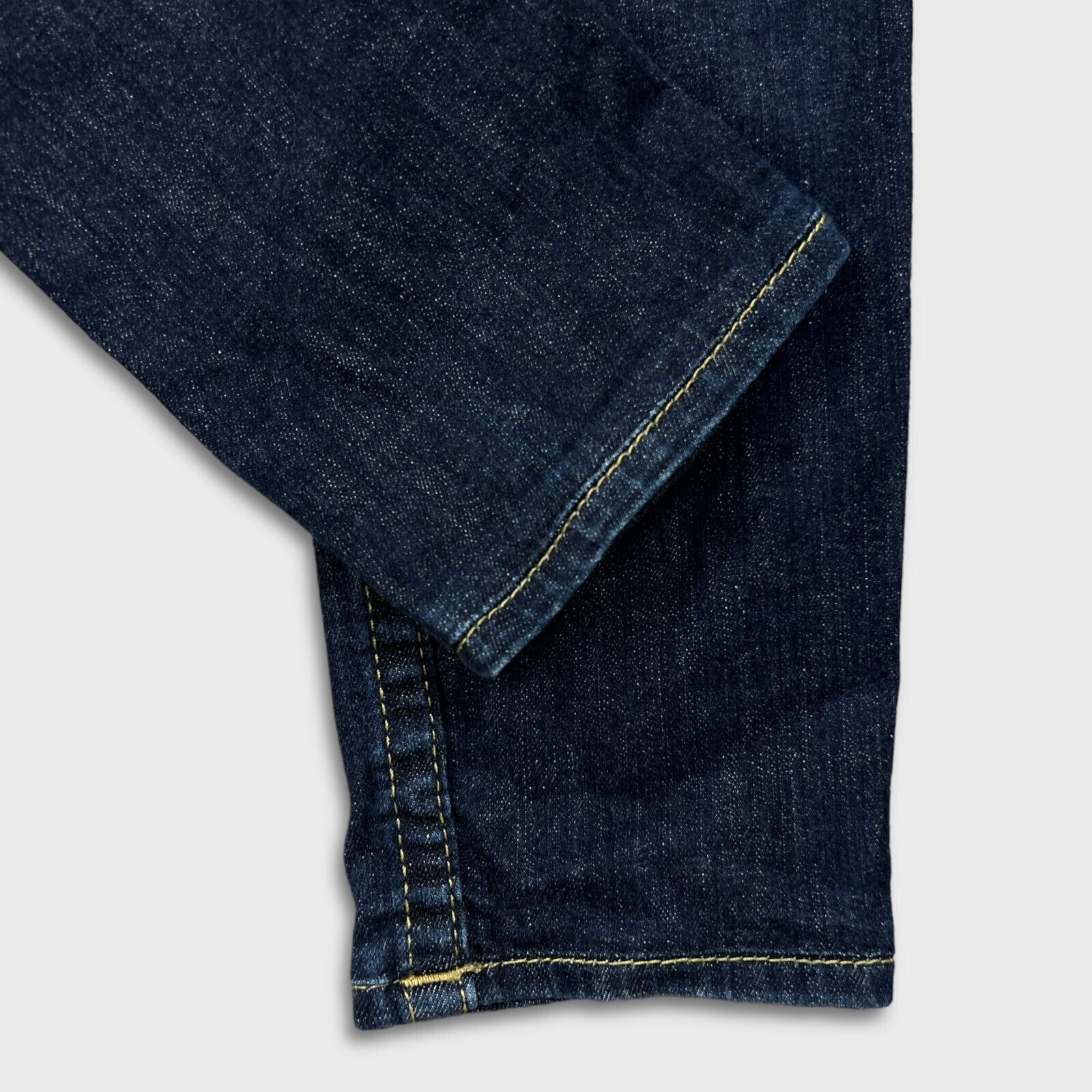 True Religion × Vintage True Religion Jeans 28x27 Blue World Tour Skinny Denim Pants Size 28" / US 6 / IT 42 - 7 Thumbnail