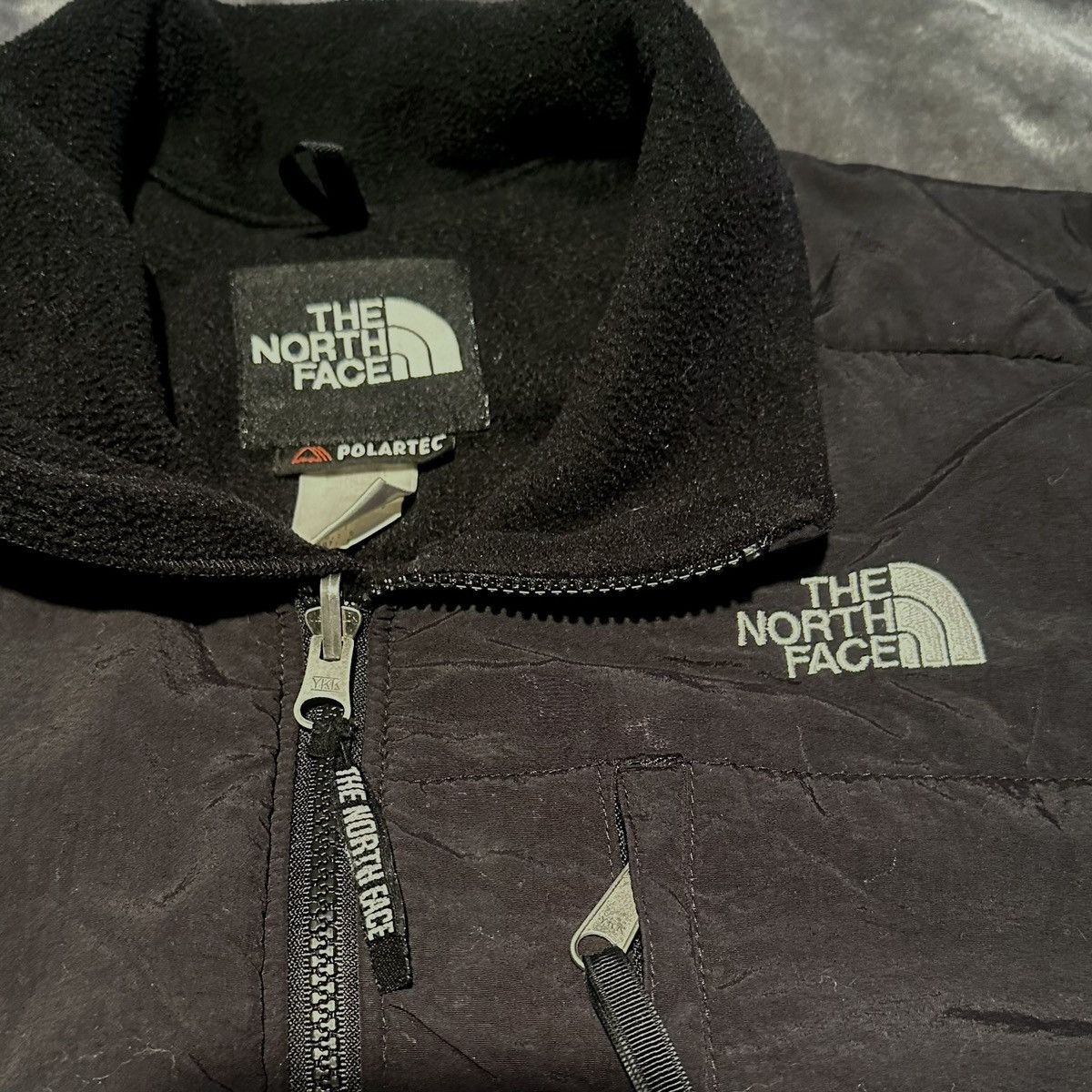 The North Face × Vintage Y2K Vintage The North Face Jacket Black Denali 880 Fleece Size US XL / EU 56 / 4 - 2 Thumbnail