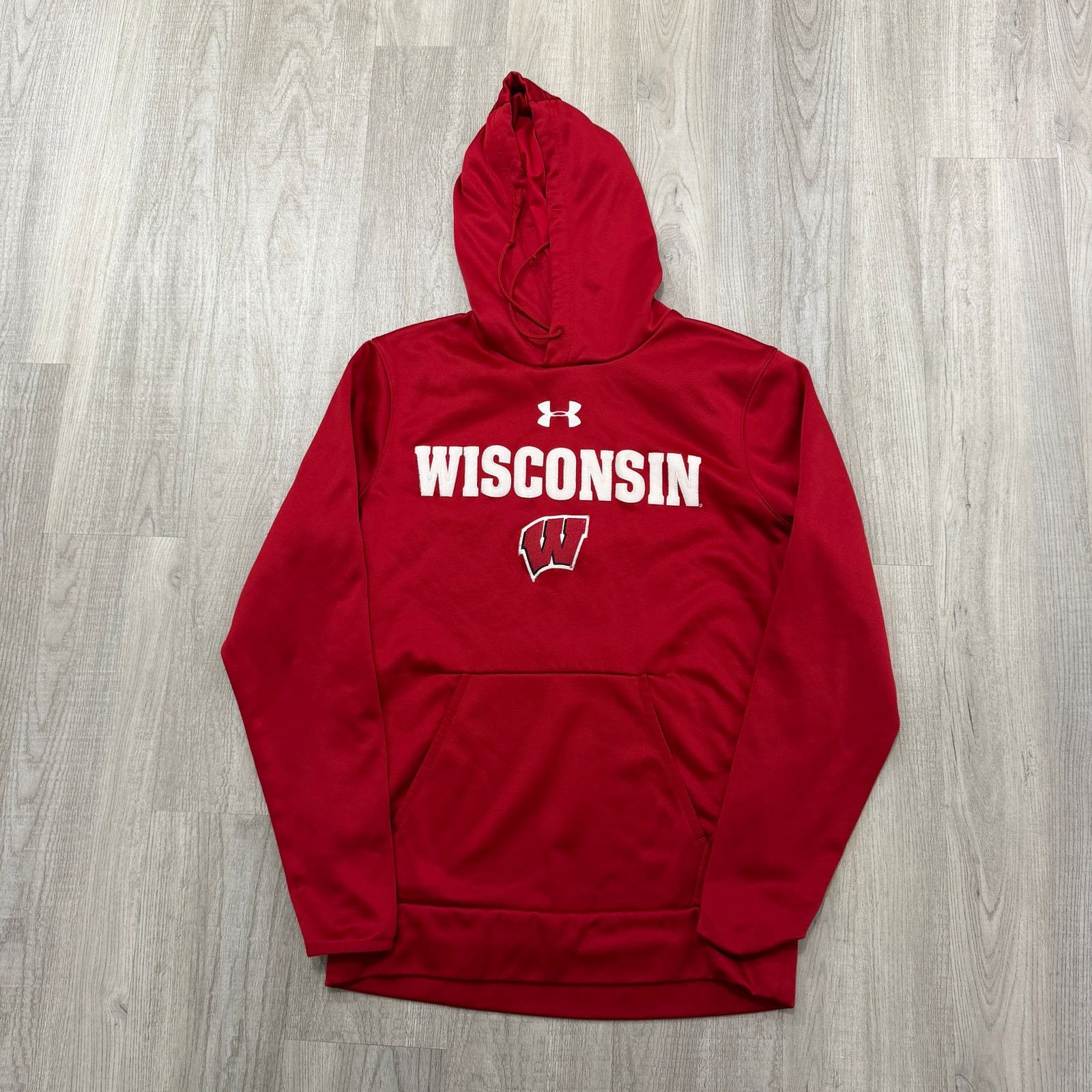 Under Armour Under Armour Wisconsin Badgers Hoodie Men's Small Red Size US S / EU 44-46 / 1 - 1 Thumbnail