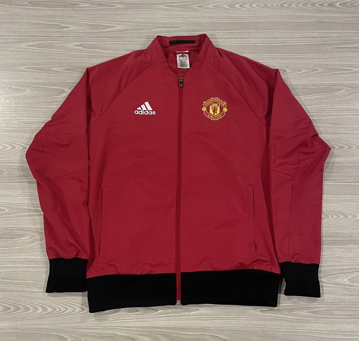 Adidas Adidas 2015/16 Manchester United Jacket Men’s Size Medium Size US M / EU 48-50 / 2 - 1 Thumbnail