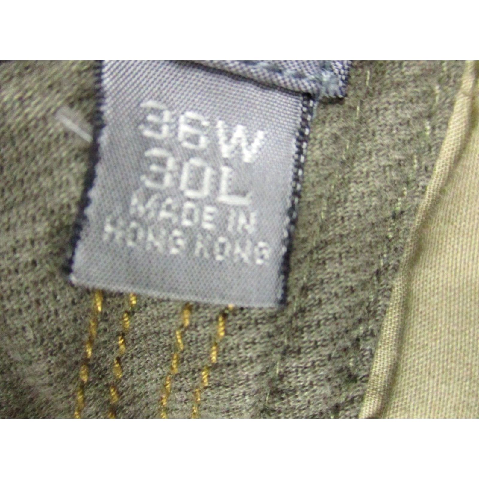 Polo Ralph Lauren VINTAGE Polo Ralph Lauren Pant Men 36 Corduroy Flat Front Wide Leg Brown Corduroy Pants Polo Ralph Lauren Mens 90s Classic Size US 36 / EU 52 - 7 Thumbnail