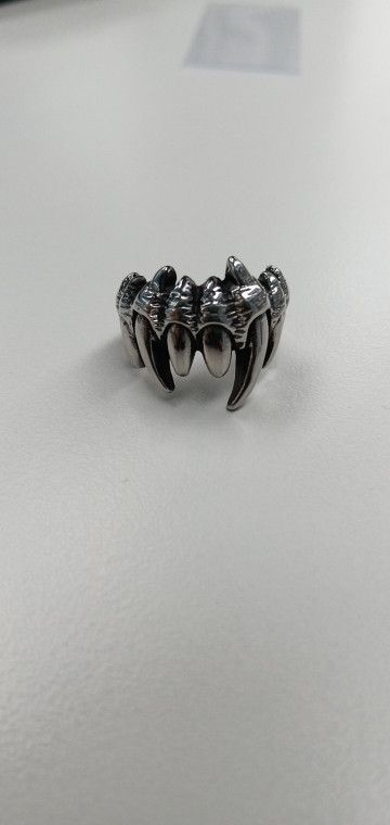 Other Demon Monster Teeth Ring Size ONE SIZE - 3 Thumbnail