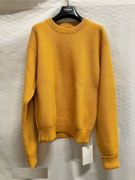 Jil Sander o1loc1c1224 Sweater in Yellow Size S / US 4 / IT 40 - 1 Preview