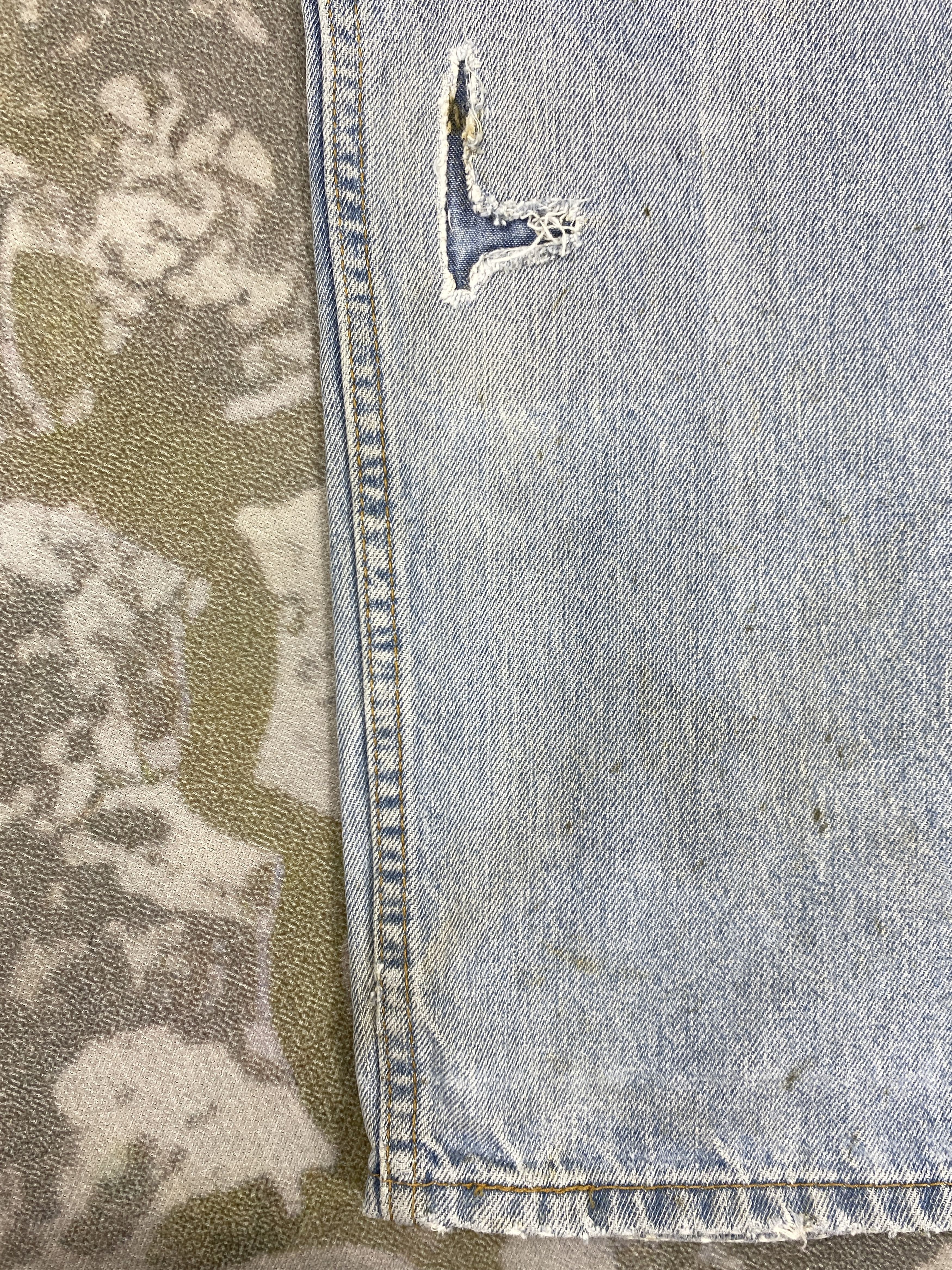 Levi's Light Blue Wash Vintage Levi's 505 34x30 Denim -JN1757 Size US 34 / EU 50 - 14 Thumbnail