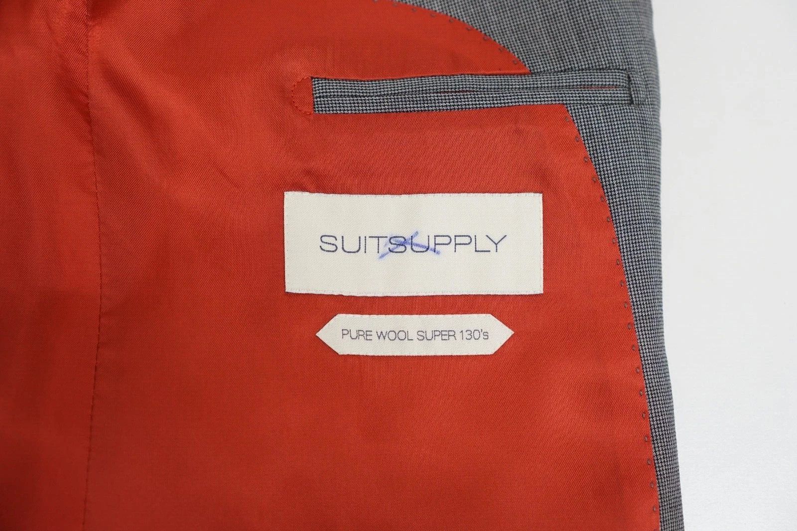 Suitsupply Men Suitsupply Blazer Sienna Pure Wool S130 Reda Size US44 Size 44R - 4 Thumbnail