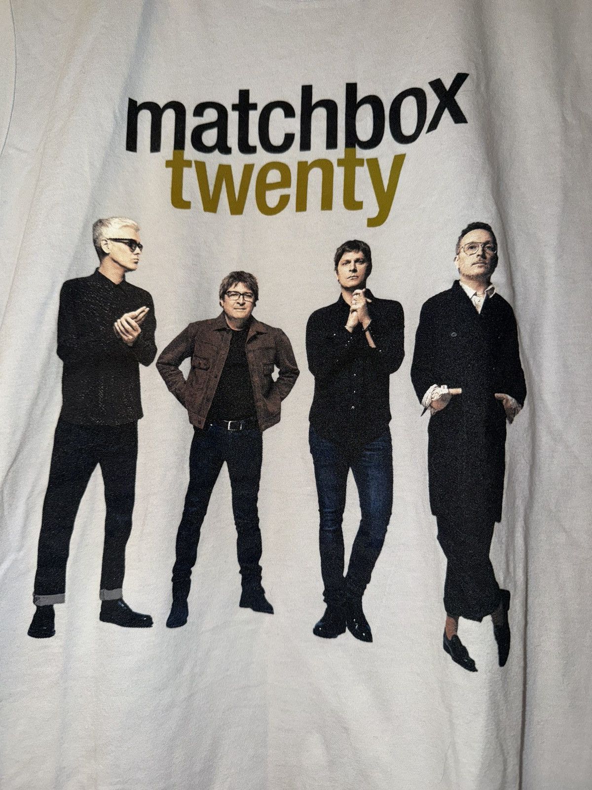 Band Tees Matchbox Twenty Slow Dream Tour Graphic T Shirt Size Medium Size US M / EU 48-50 / 2 - 14 Thumbnail