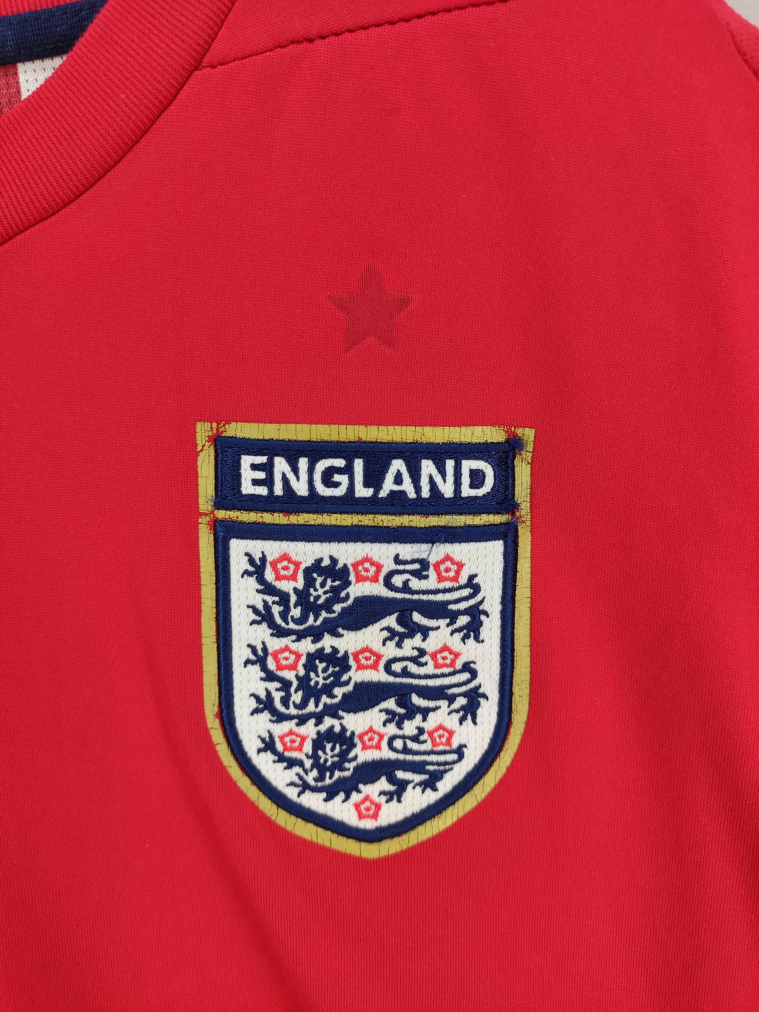 Umbro Vintage Jersey England Long Sleeve Shirt Size US M / EU 48-50 / 2 - 2 Thumbnail