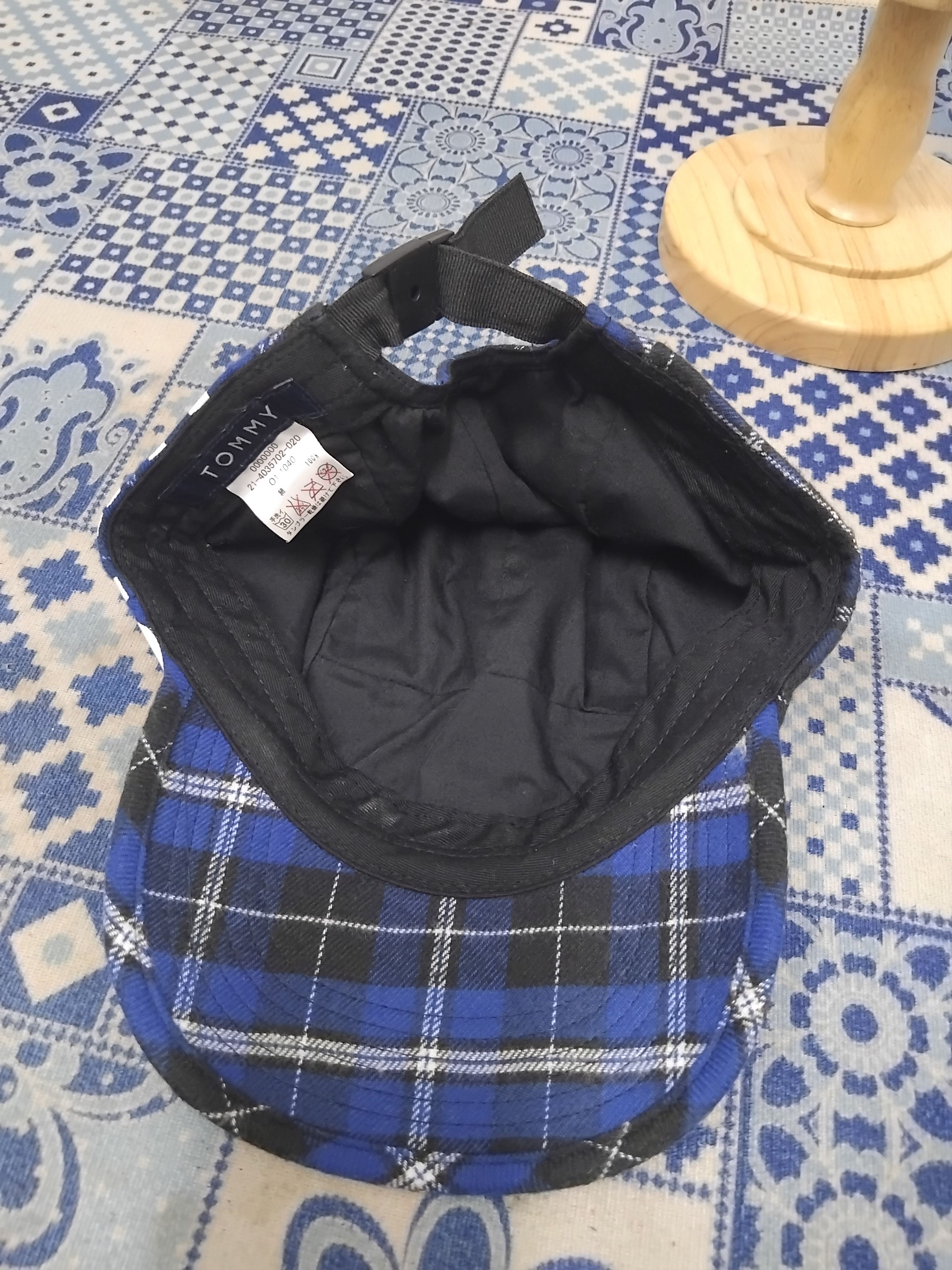 Tommy Hilfiger 💥Tommy Hilfiger checked blue cap Size ONE SIZE - 4 Thumbnail